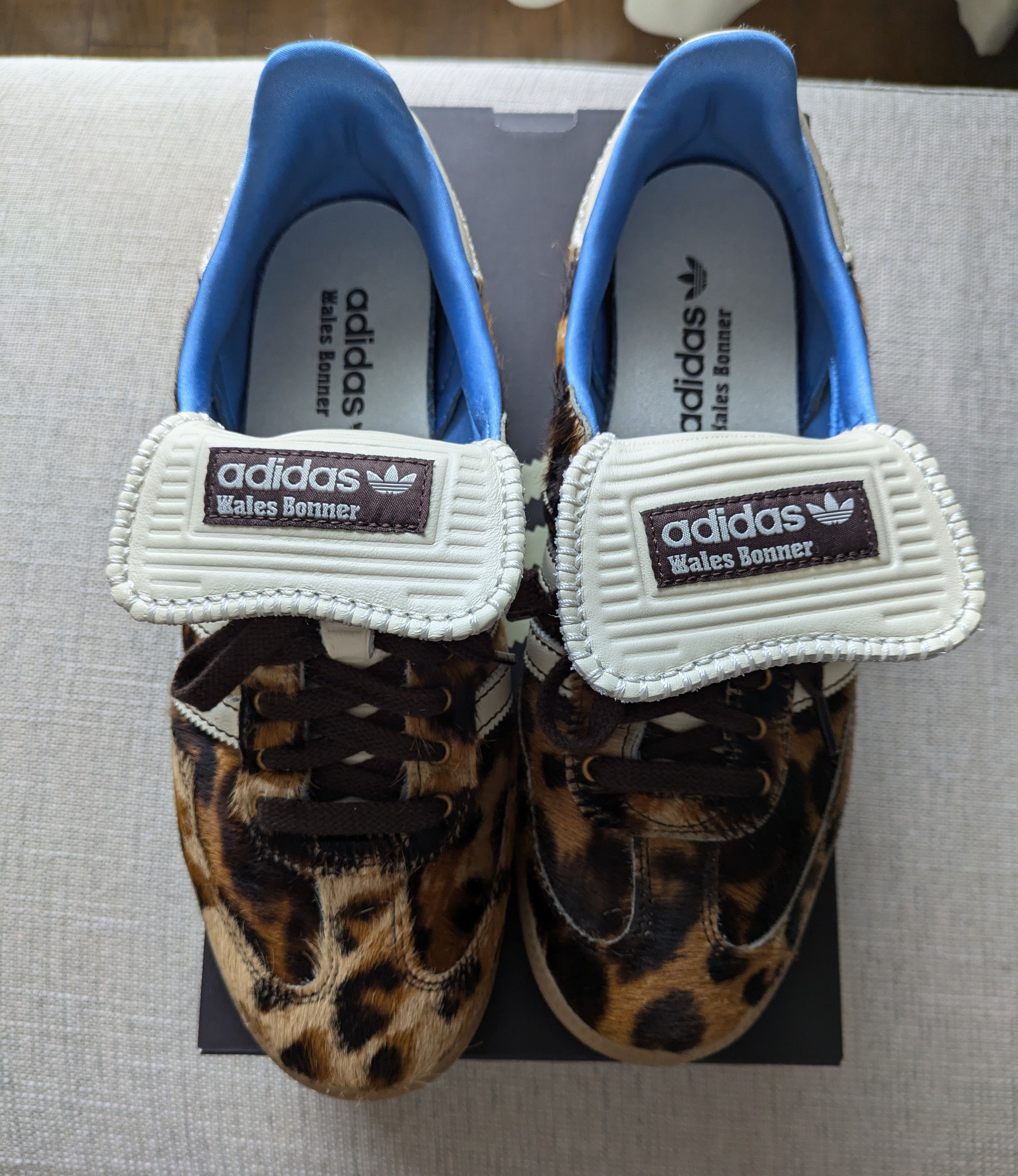 Wales Bonner × adidas Samba Pony Leo Low "Dark Brown/Cream White"