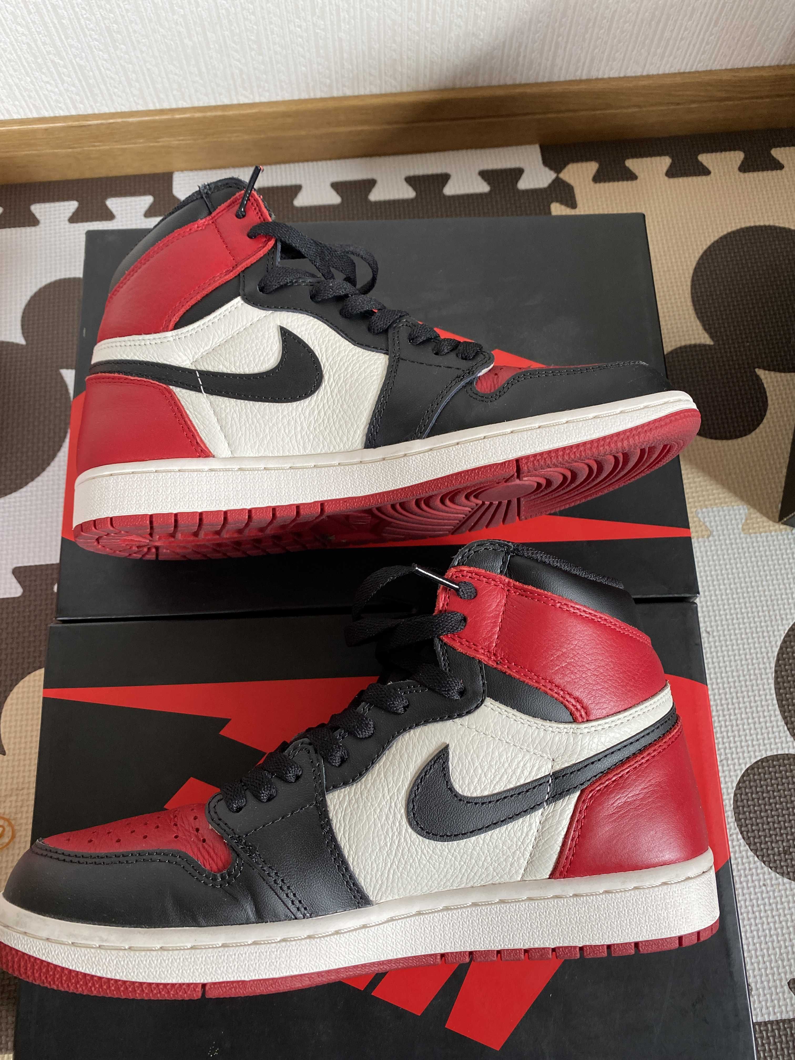 Nike Air Jordan 1 Retro High OG "Bred Toe"