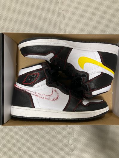 Nike Air Jordan 1 High OG Defiant "Black/Yellow/Gym Red"