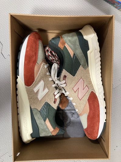 KITH Ronnie Fieg and the Frank Lloyd Wright Foundation × New Balance 998 "Beige/Chutney"