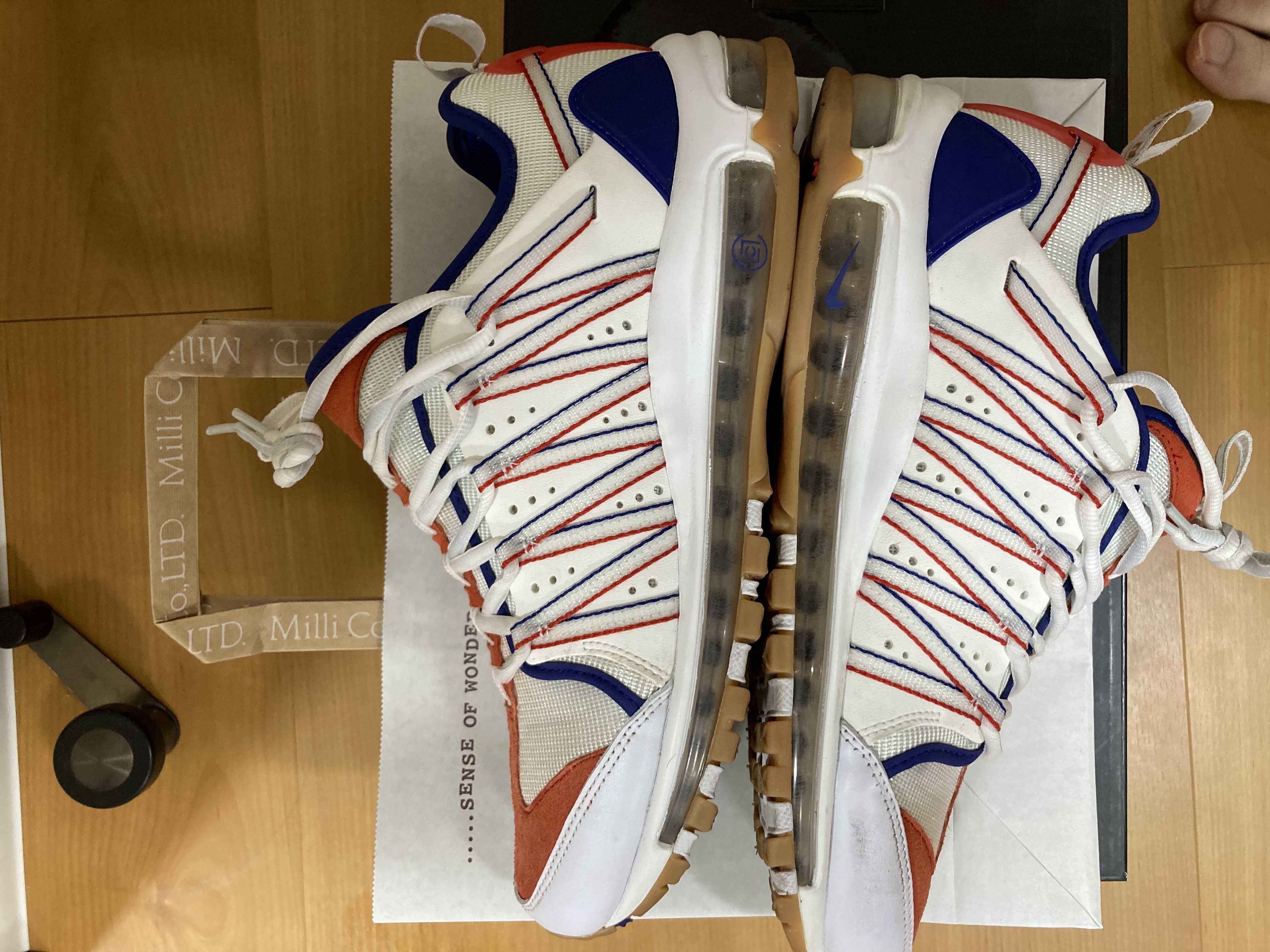 CLOT × Nike Air Max 97 Haven "White/Sail/Deep Royal Blue"