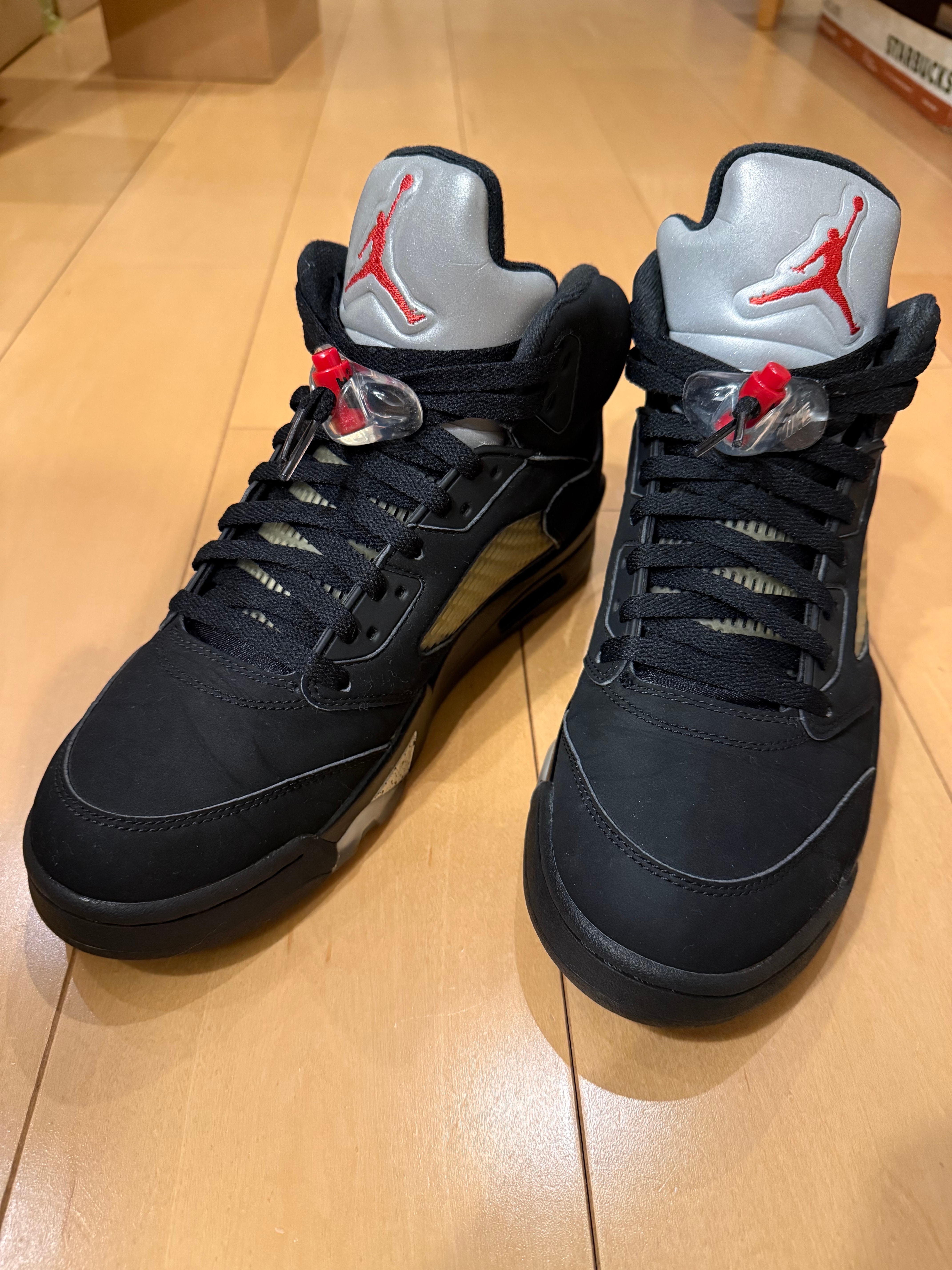 Nike Air Jordan 5 Retro OG "Black/Fire Red/Metallic Silver/White" (2016)