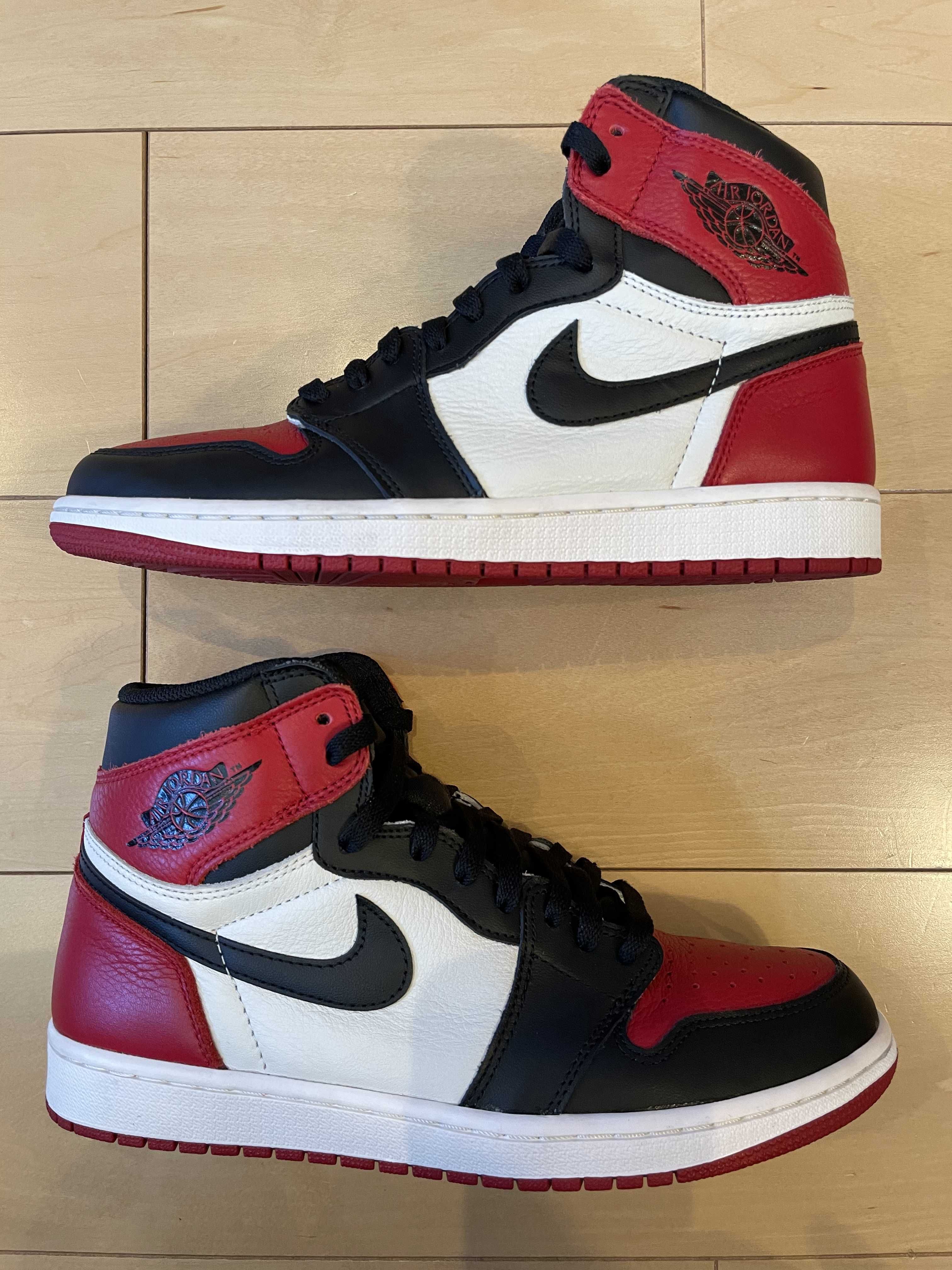 Nike Air Jordan 1 Retro High OG "Bred Toe"