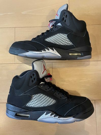 Nike Air Jordan 5 Retro OG "Black/Fire Red/Metallic Silver/White" (2016)