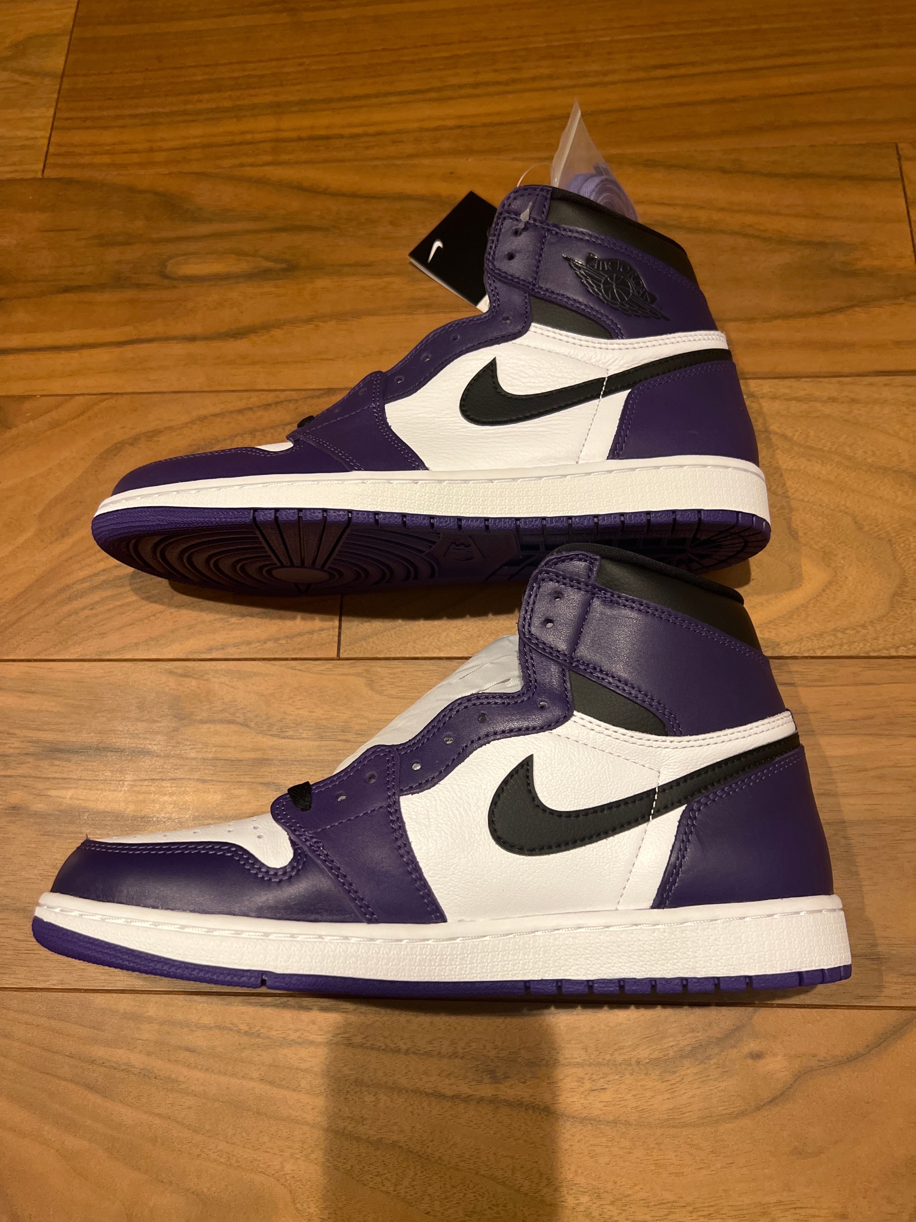 Nike Air Jordan 1 Retro High OG "Court Purple White/Black" (2020)