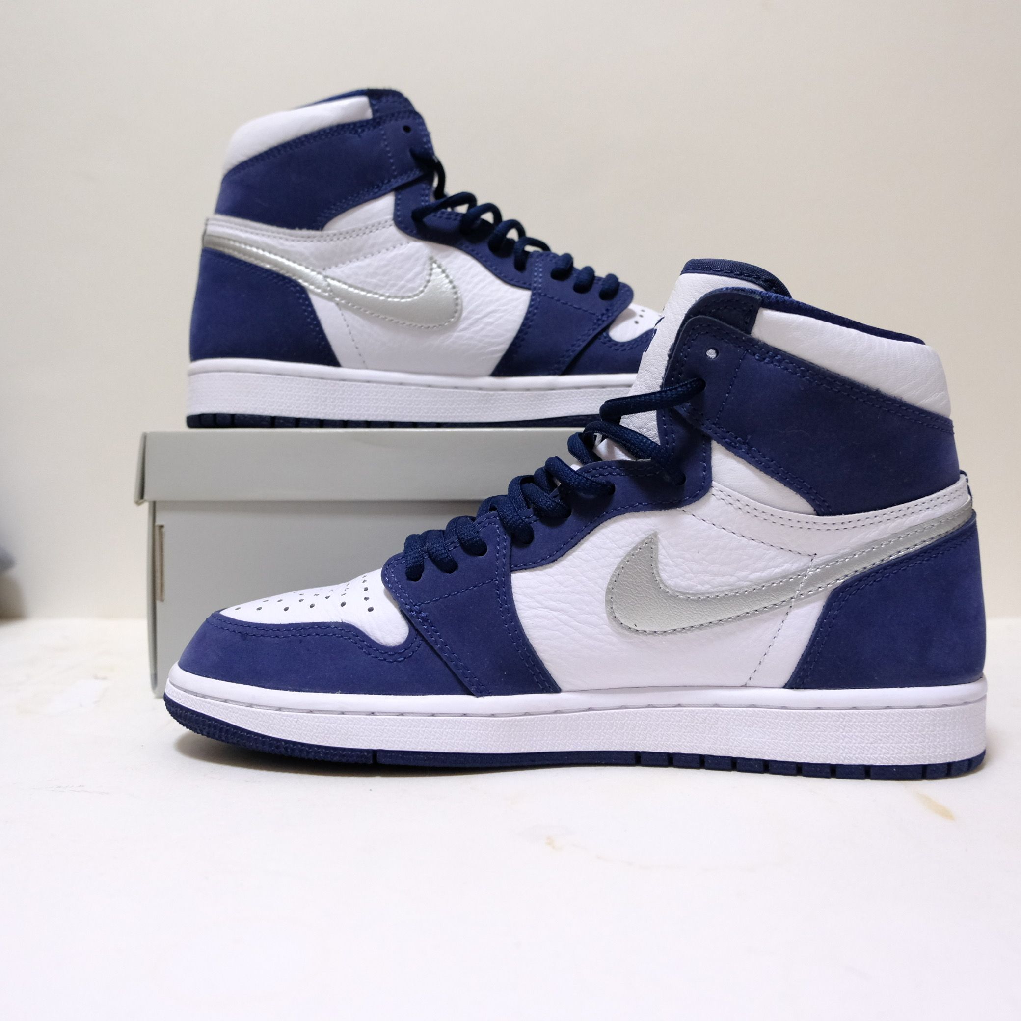 Nike Air Jordan 1 High OG CO.JP "White/Midnight Navy" (2020)(ブリーフケースなし)