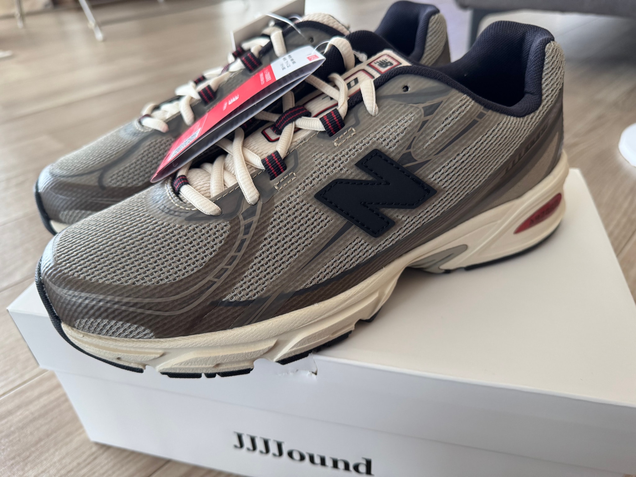 JJJJound × New Balance 740 "Mushroom"