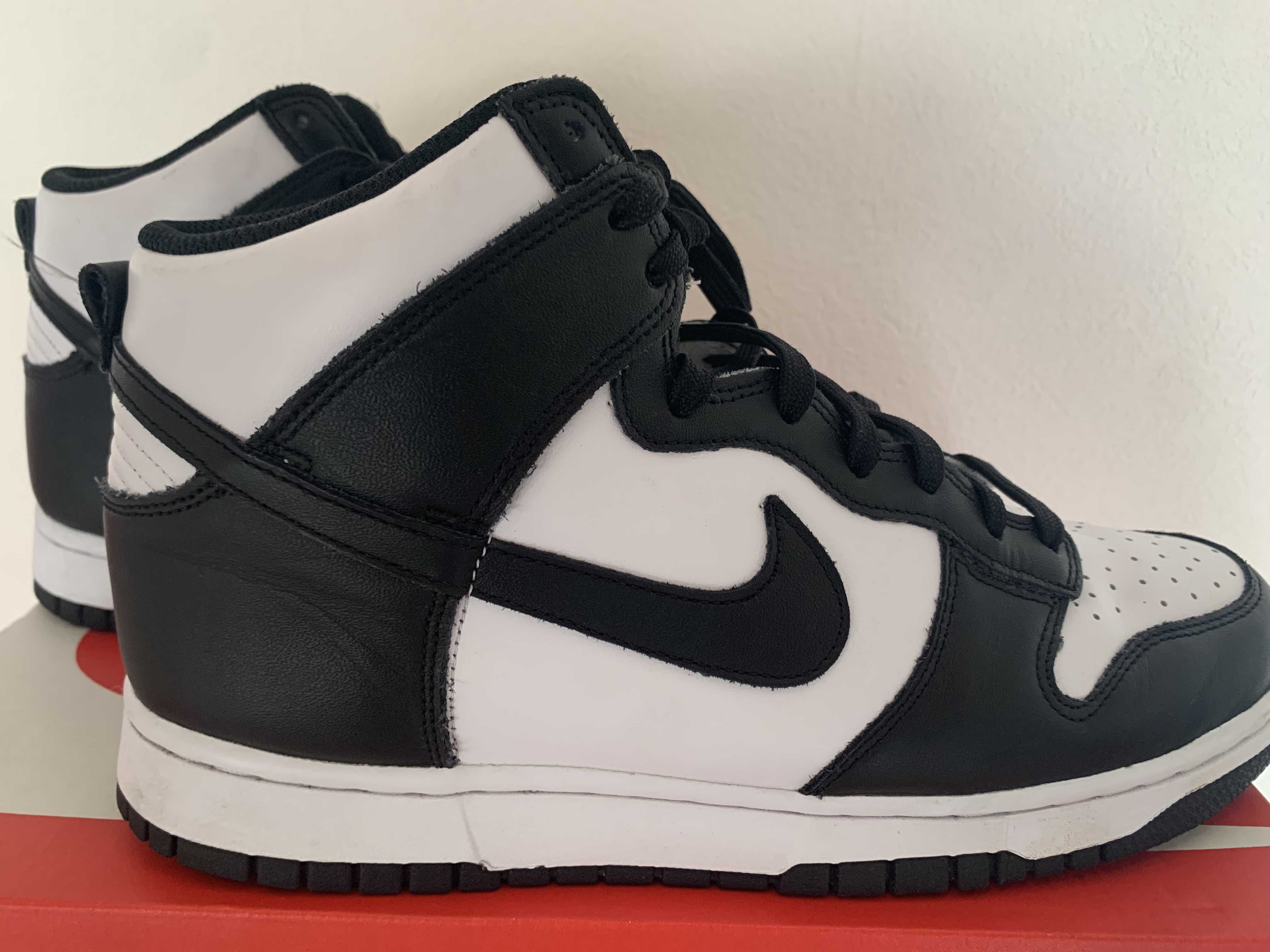 Nike Women's Dunk High "Black and White"