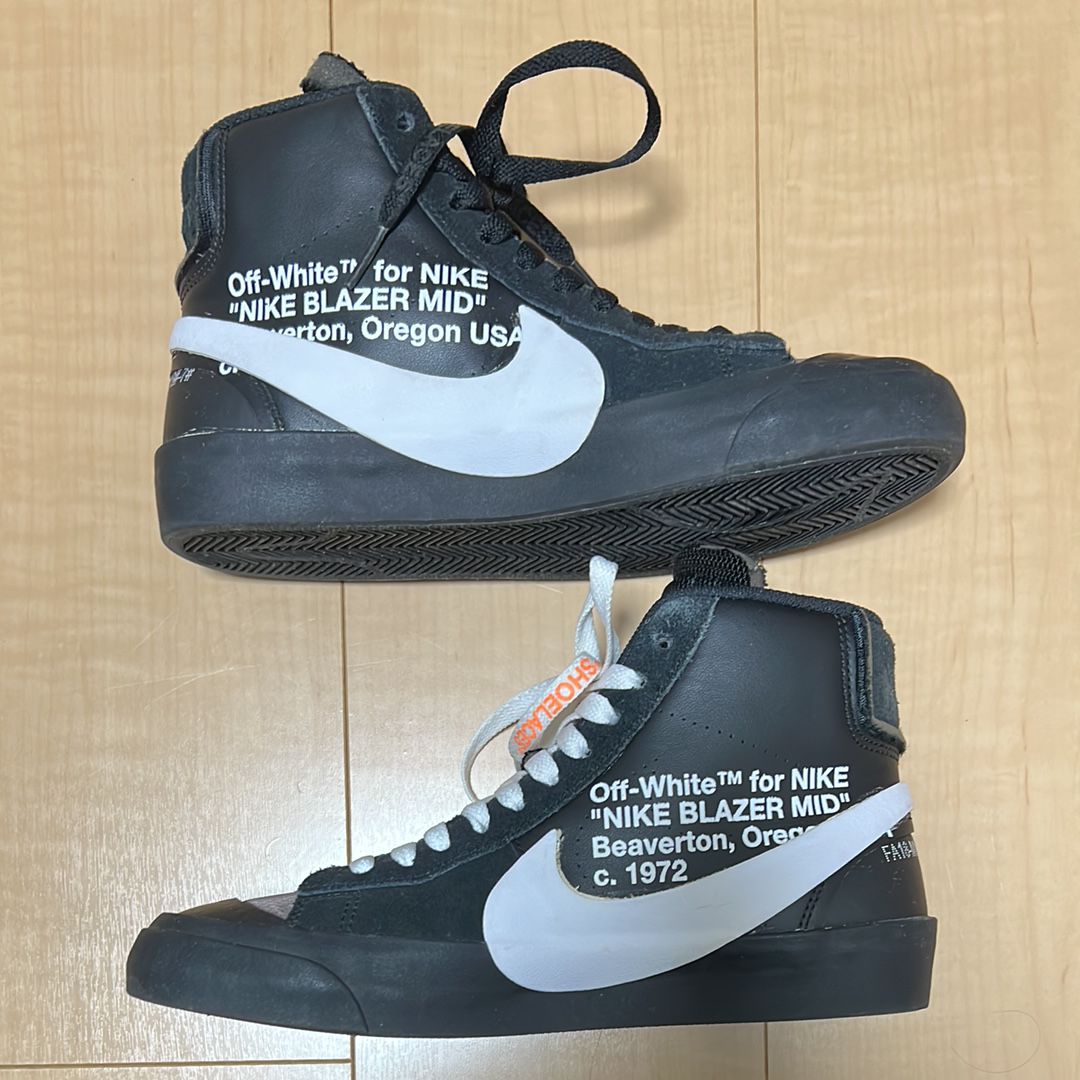 Off-White × Nike Blazer Studio Mid "Grim Reaper"