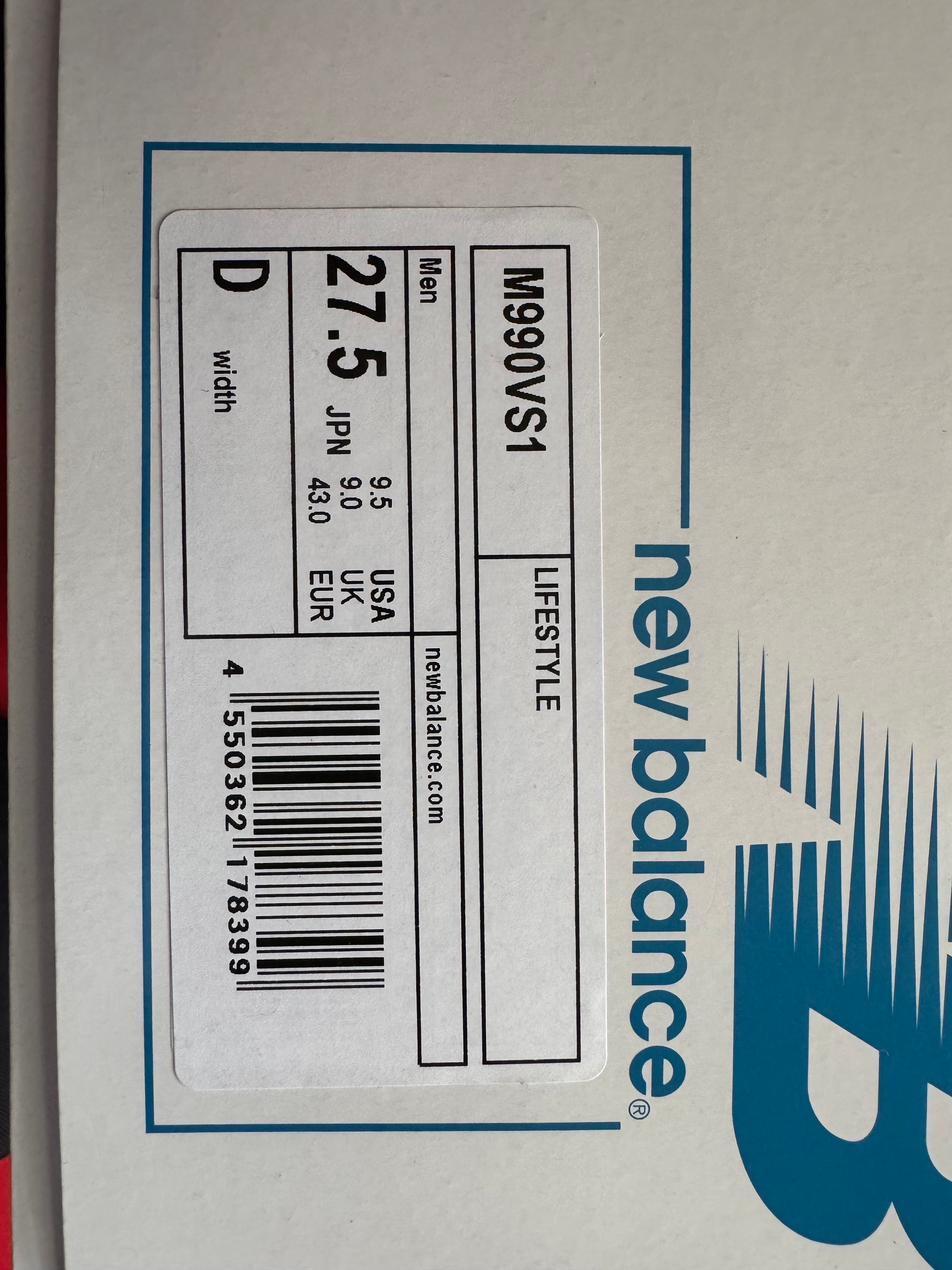New Balance 990V1 "Grey"