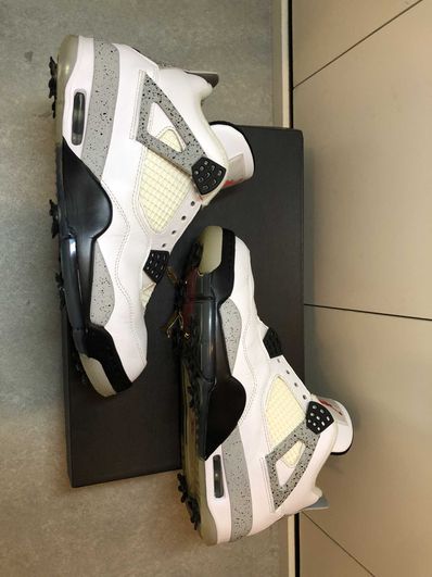 Nike Air Jordan 4 Retro Golf "White Cement"