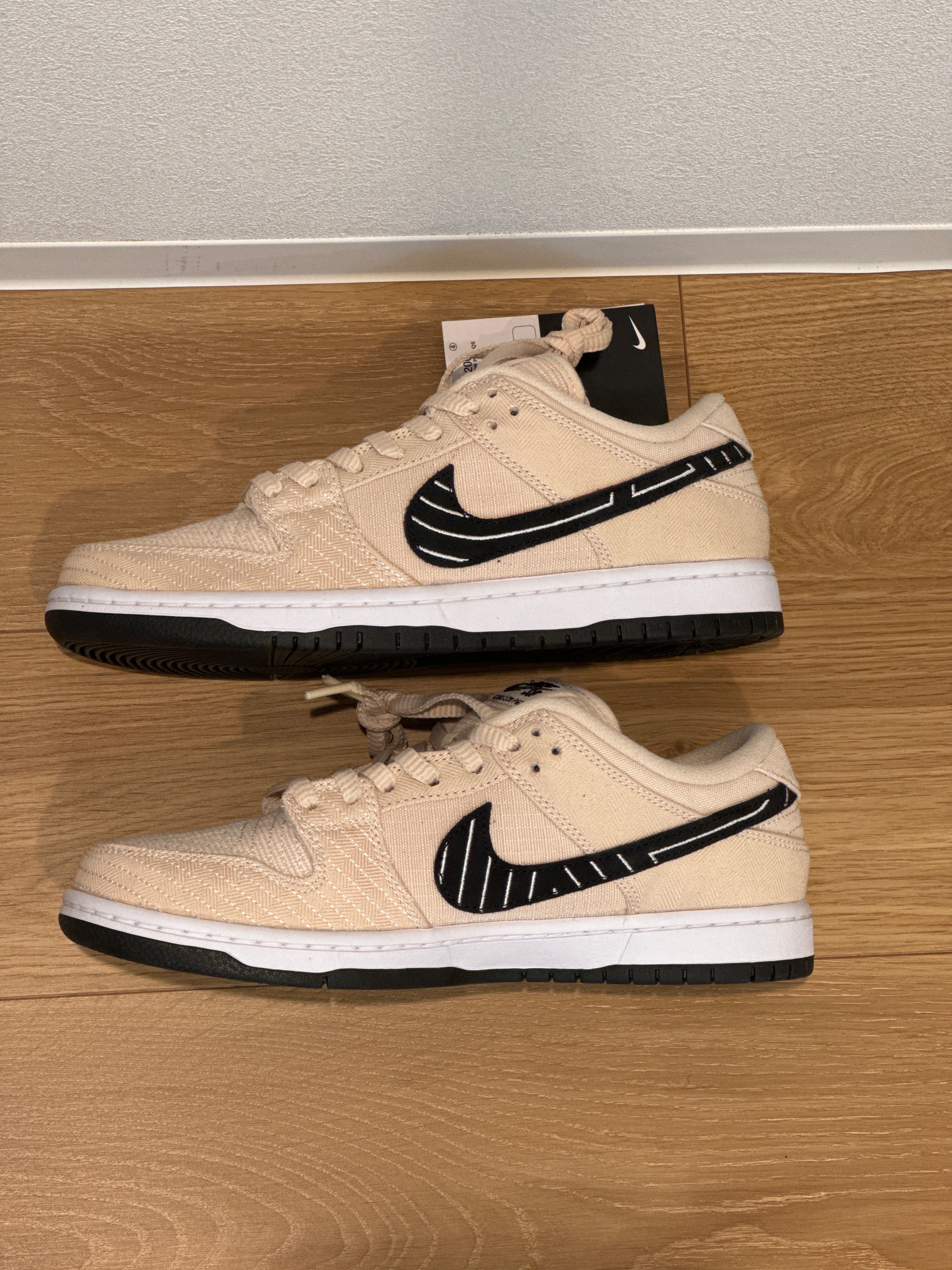 Albino & Preto × Nike SB Dunk Low Pro QS "Pearl White"