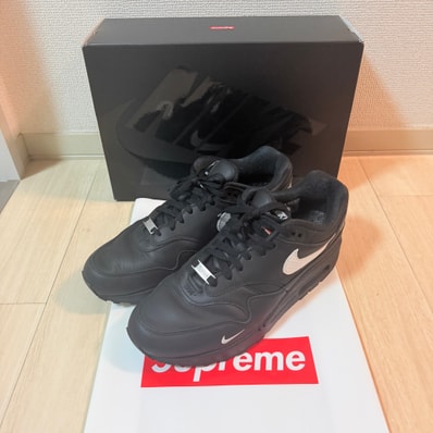 Supreme × Nike Air Max 1 '87 SP "Black" (25SS Week4)