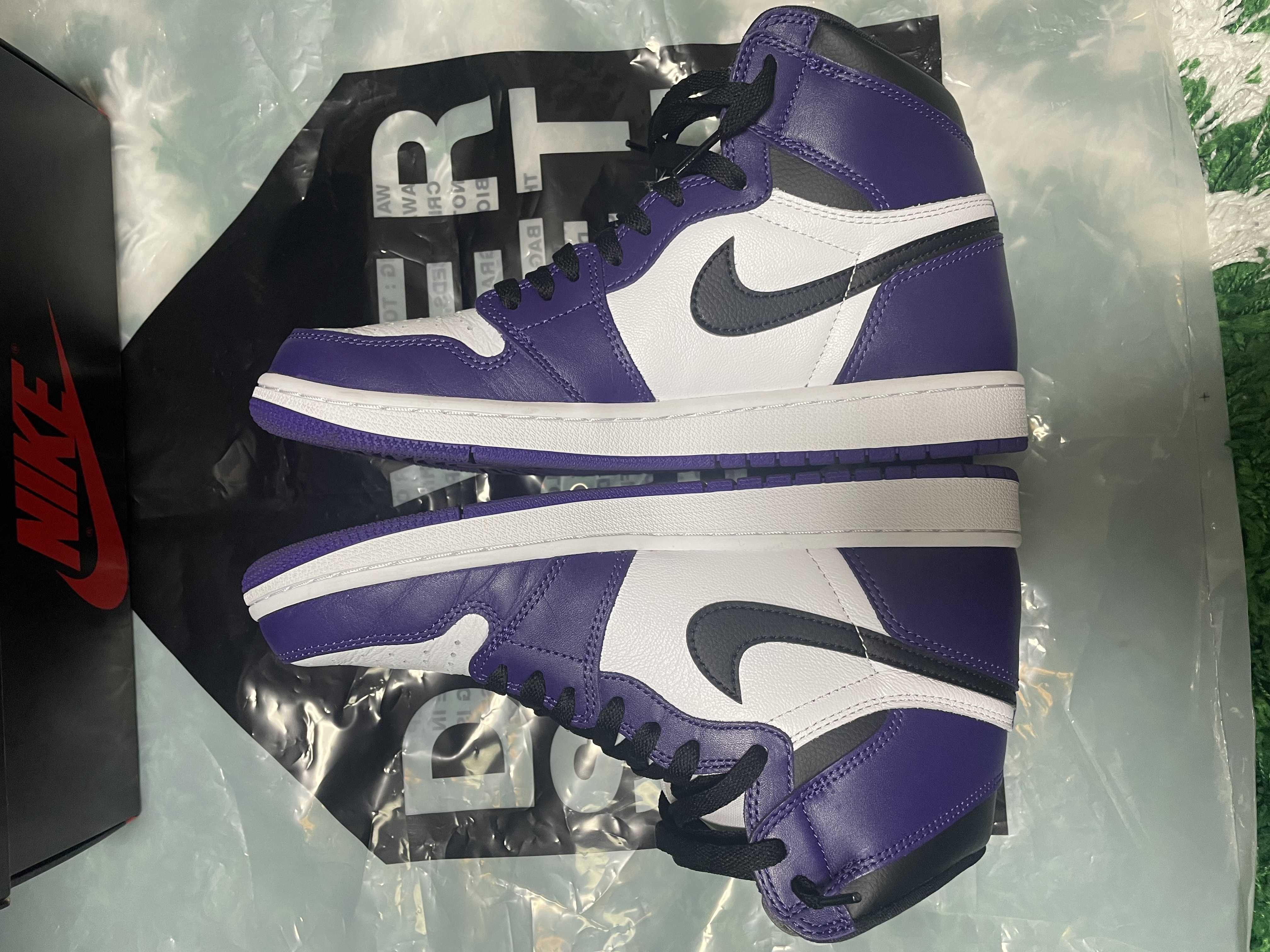 Nike Air Jordan 1 Retro High OG "Court Purple White/Black" (2020)   
