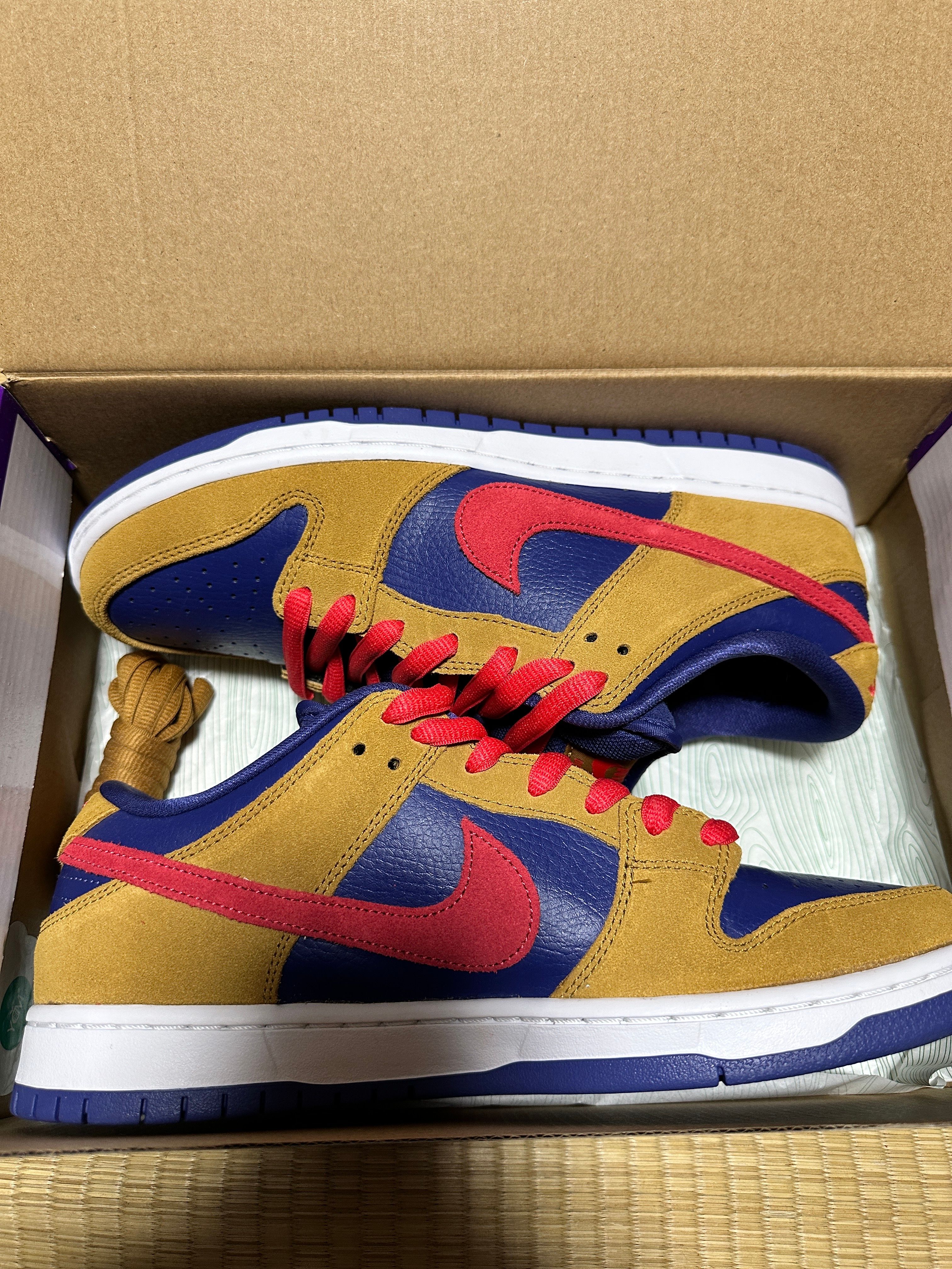 Nike SB Dunk Low Pro "Wheat and Purple"