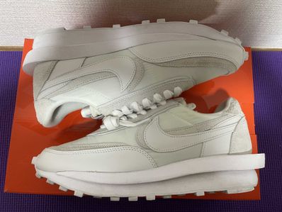 sacai × Nike LDV Waffle "Triple White"