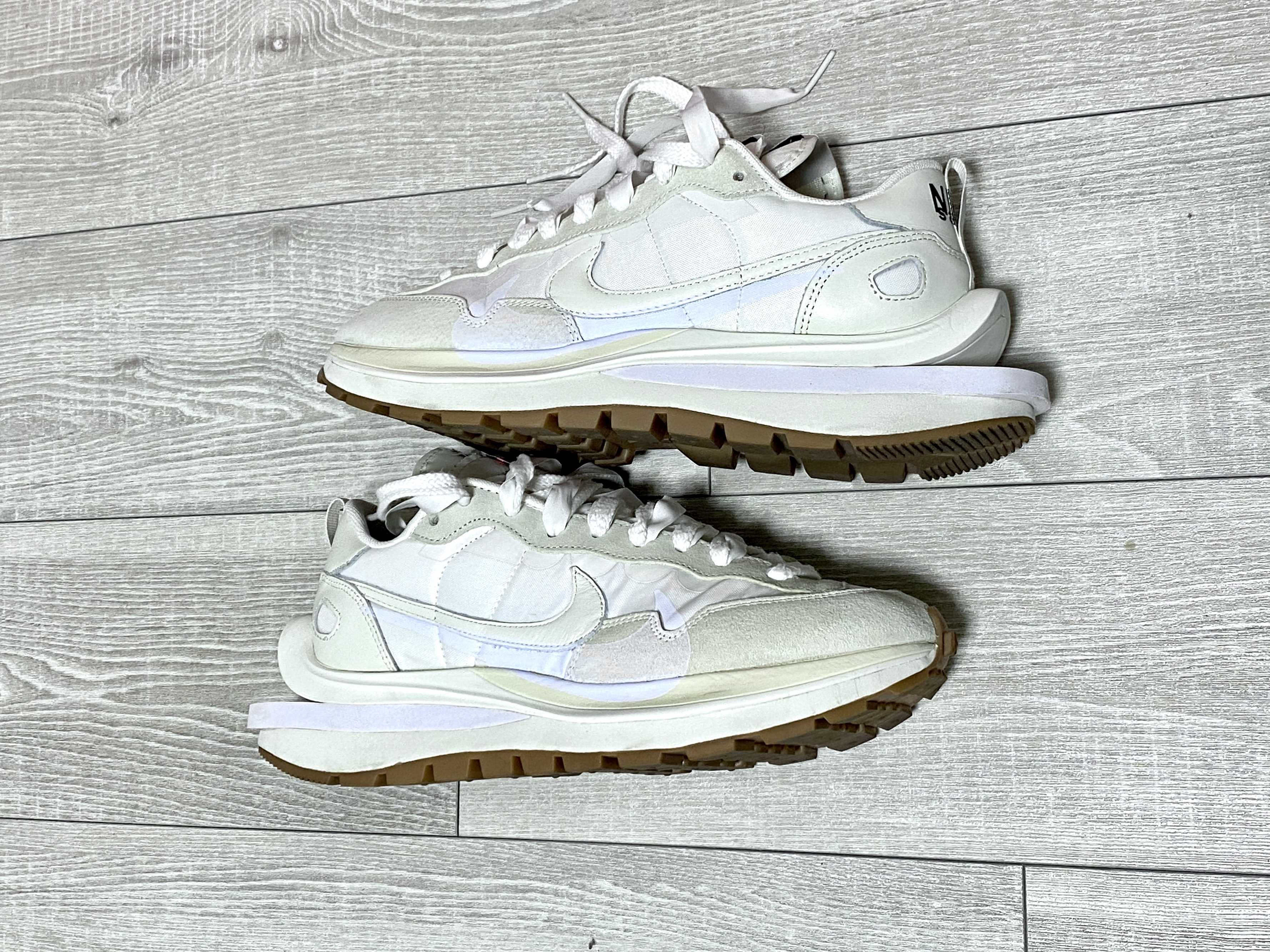sacai × Nike Vapor Waffle "White Gum"
