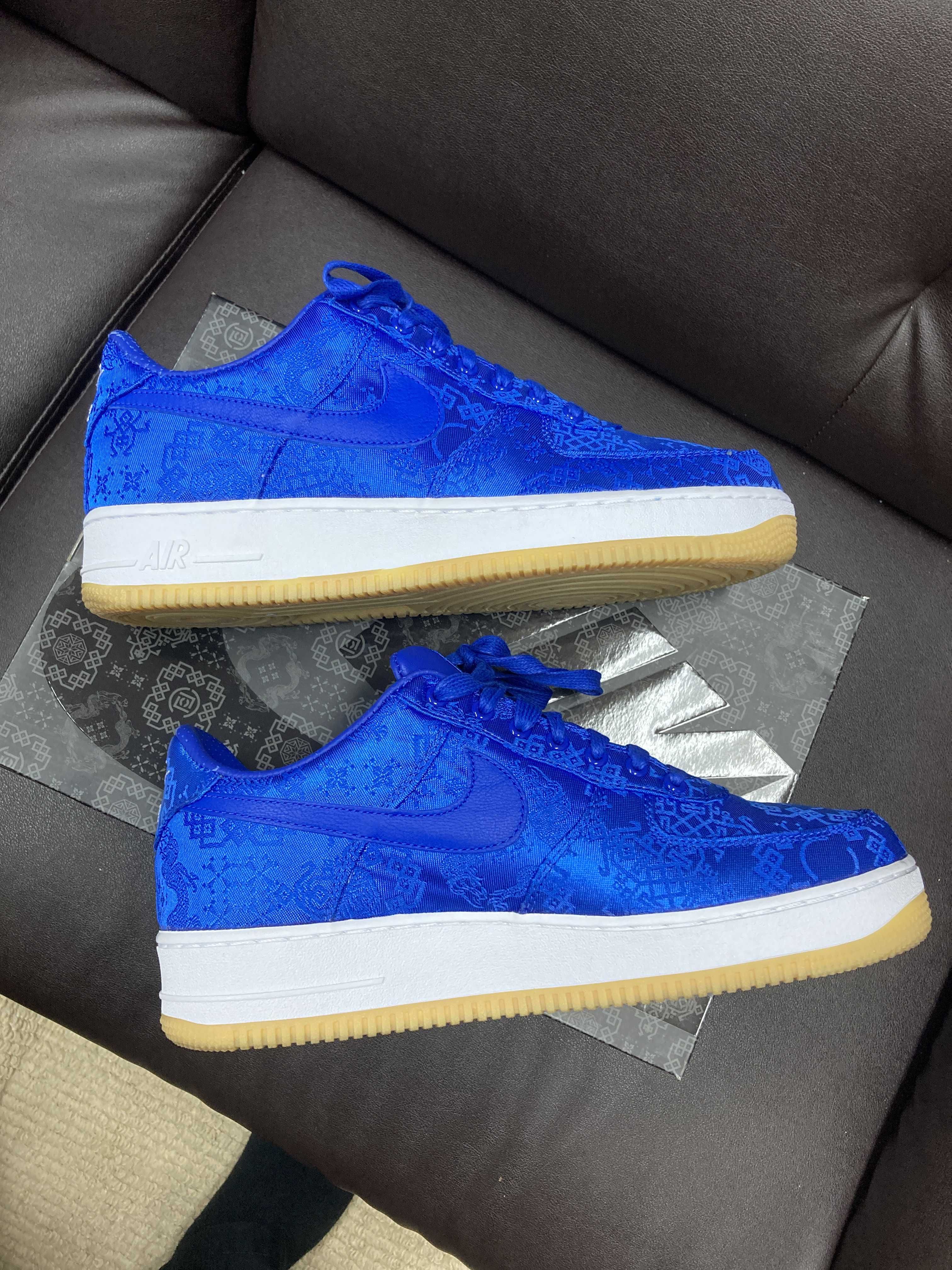 CLOT × Nike Air Force 1 Low "Blue"