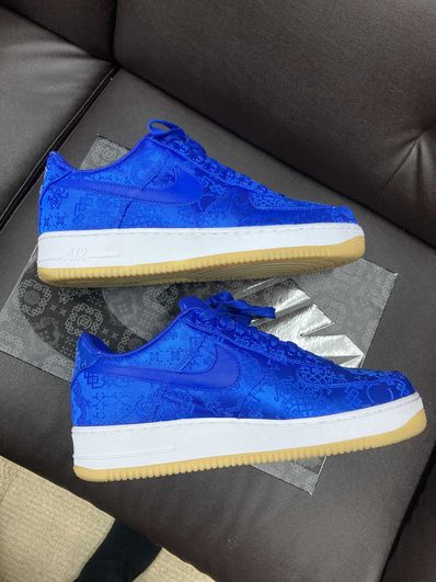 CLOT × Nike Air Force 1 Low "Blue"