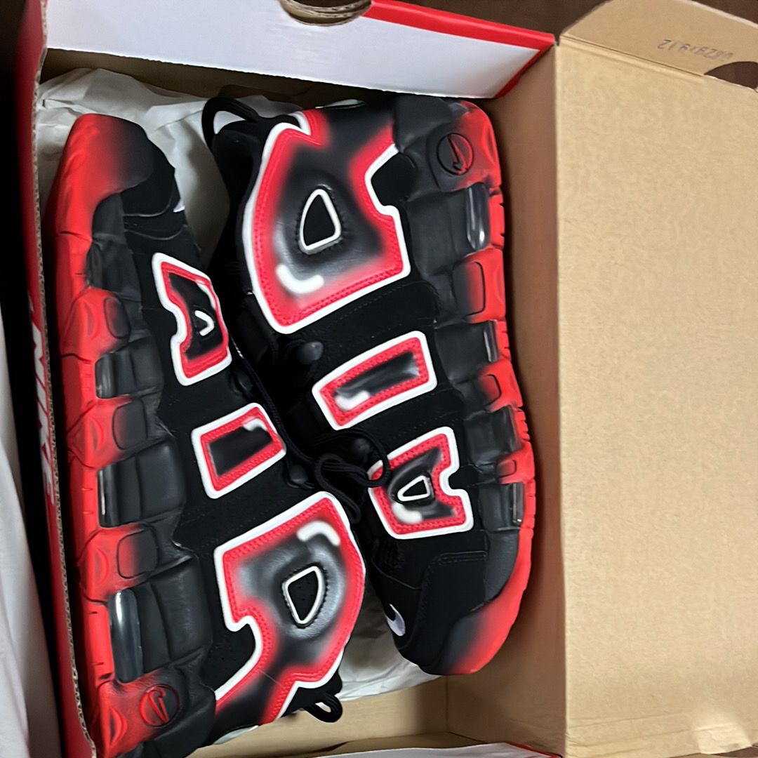 NIKE AIR MORE UPTEMPO "LASER CRIMSON"
