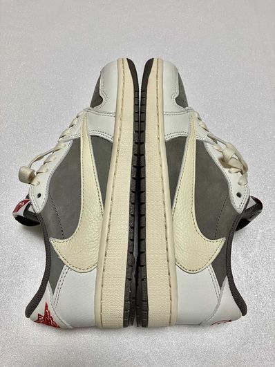Travis Scott × Nike Air Jordan 1 Low OG SP "Reverse Mocha/Sail and Ridgerock"