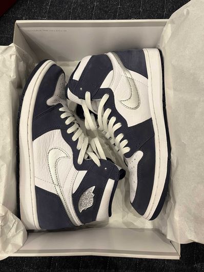 Nike Air Jordan 1 High OG CO.JP "White/Midnight Navy" (2020)(ブリーフケースなし)