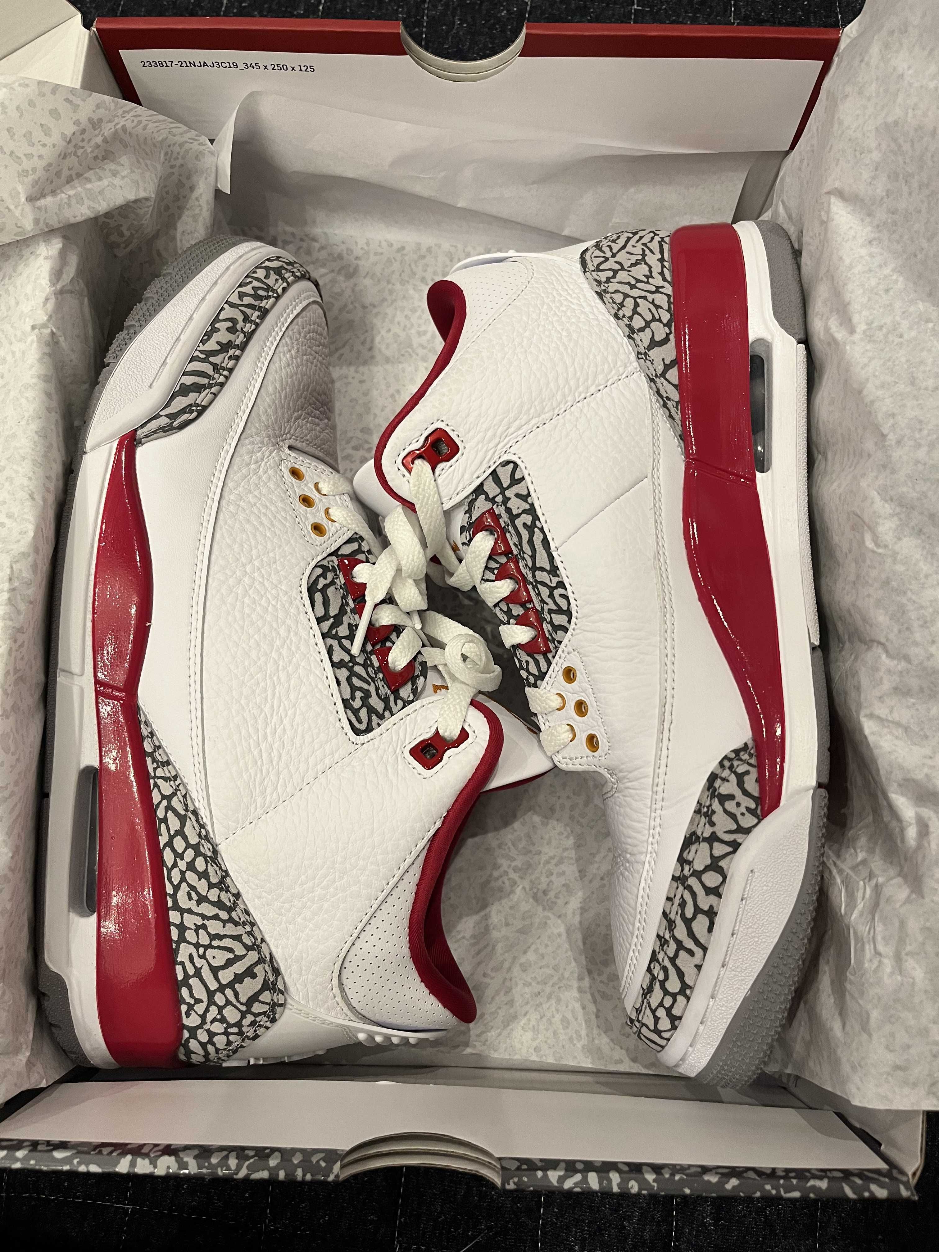 Nike Air Jordan 3 "Cardinal Red"