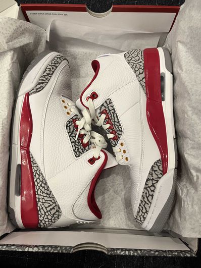Nike Air Jordan 3 "Cardinal Red"