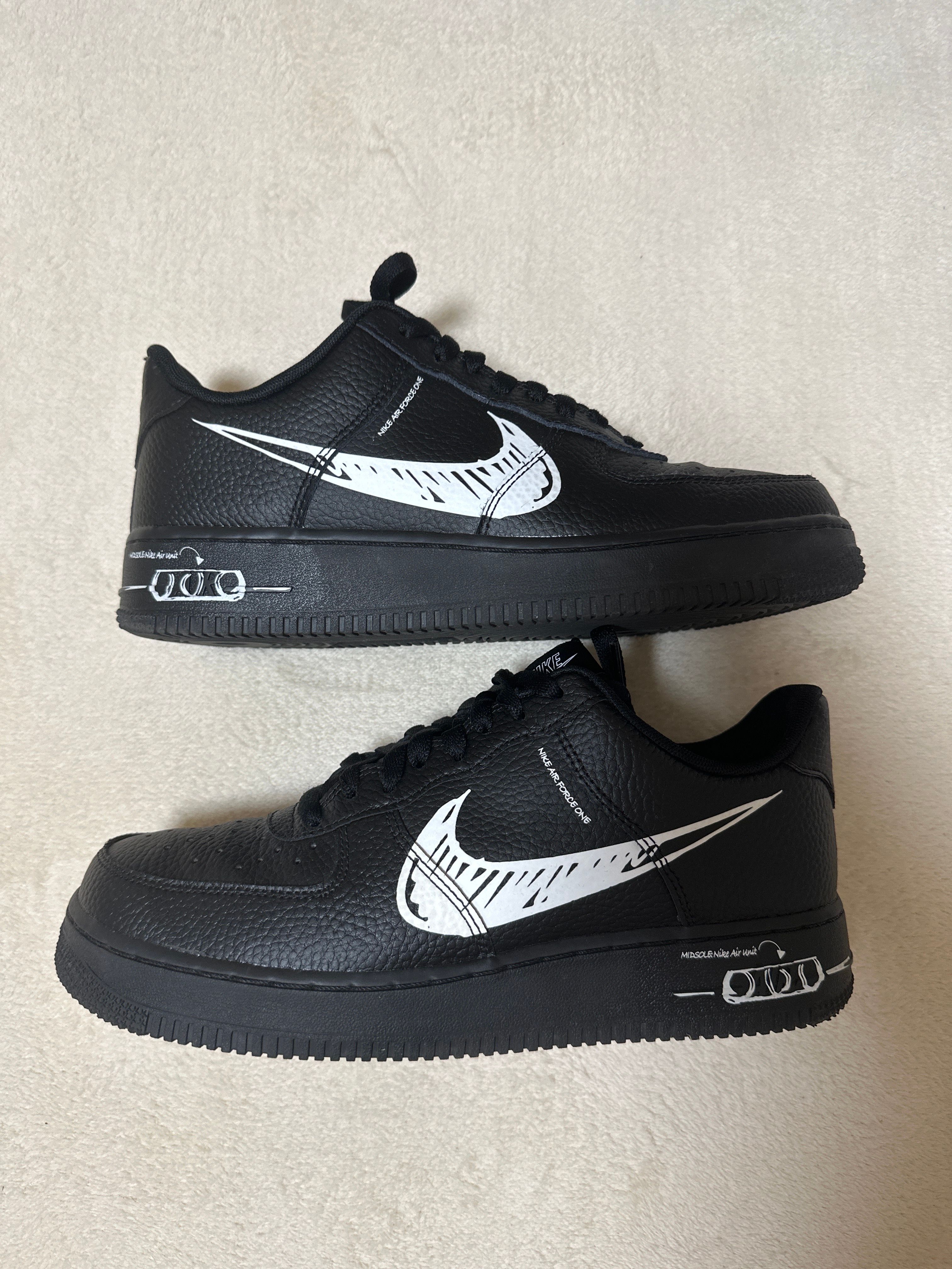 Nike Air Force 1 Low Lv8 Utility "White Sketch"