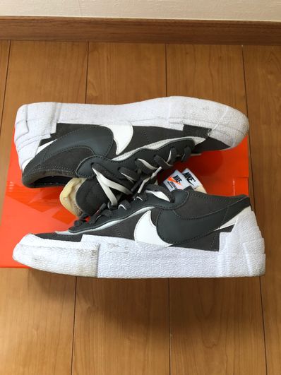 Sacai × Nike Blazer Low "Iron Grey"