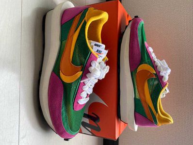 sacai × NIKE LDV WAFFLE "PINE GREEN"