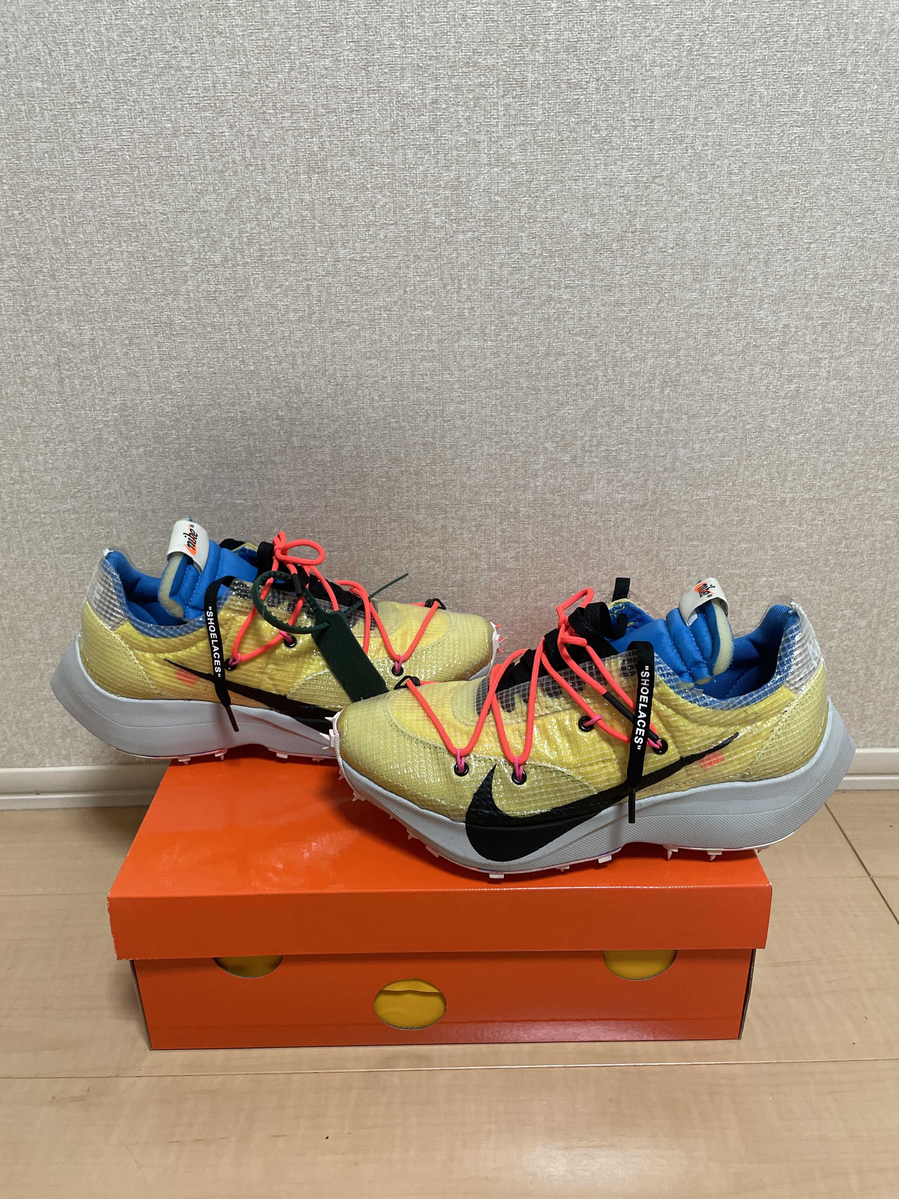 Off-White × Nike Women's Vapor Street "Tour Yellow"