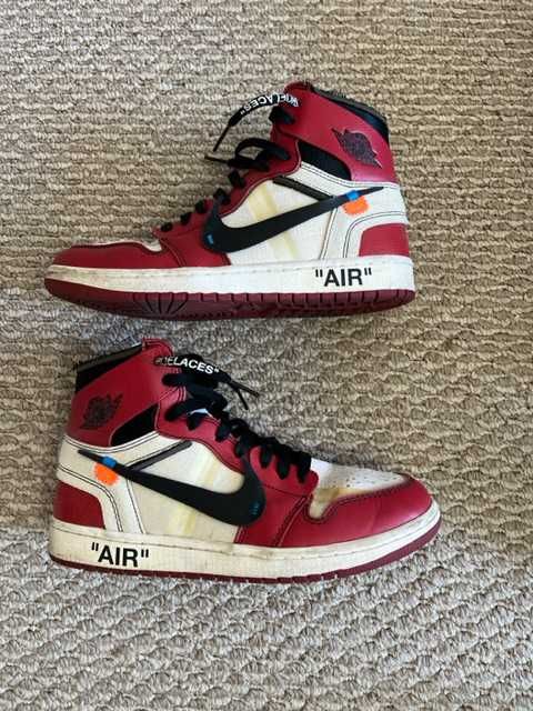 Off-White × Nike Air Jordan 1 Retro High The Ten "Chicago"