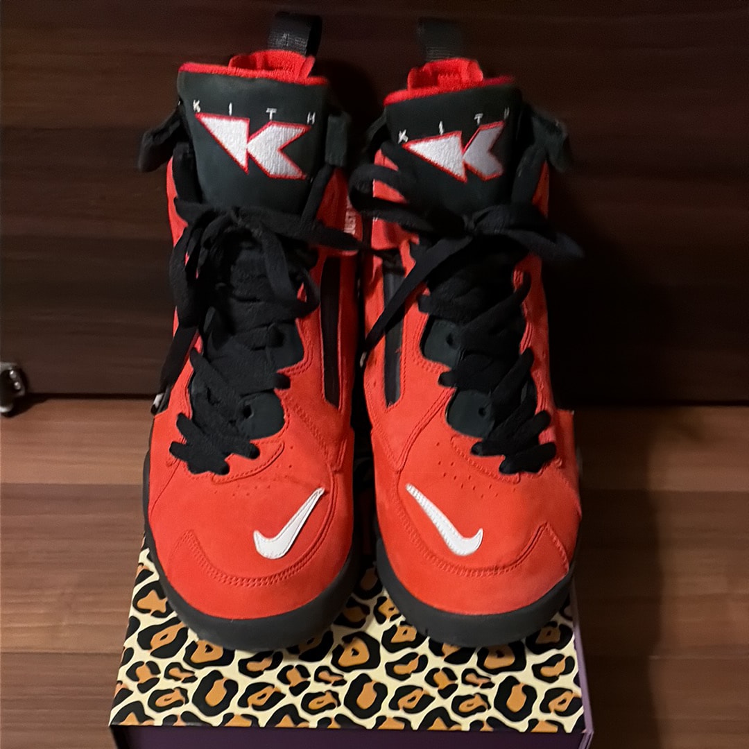 KITH × Nike Air Maestro 2 High "University Red/Black"