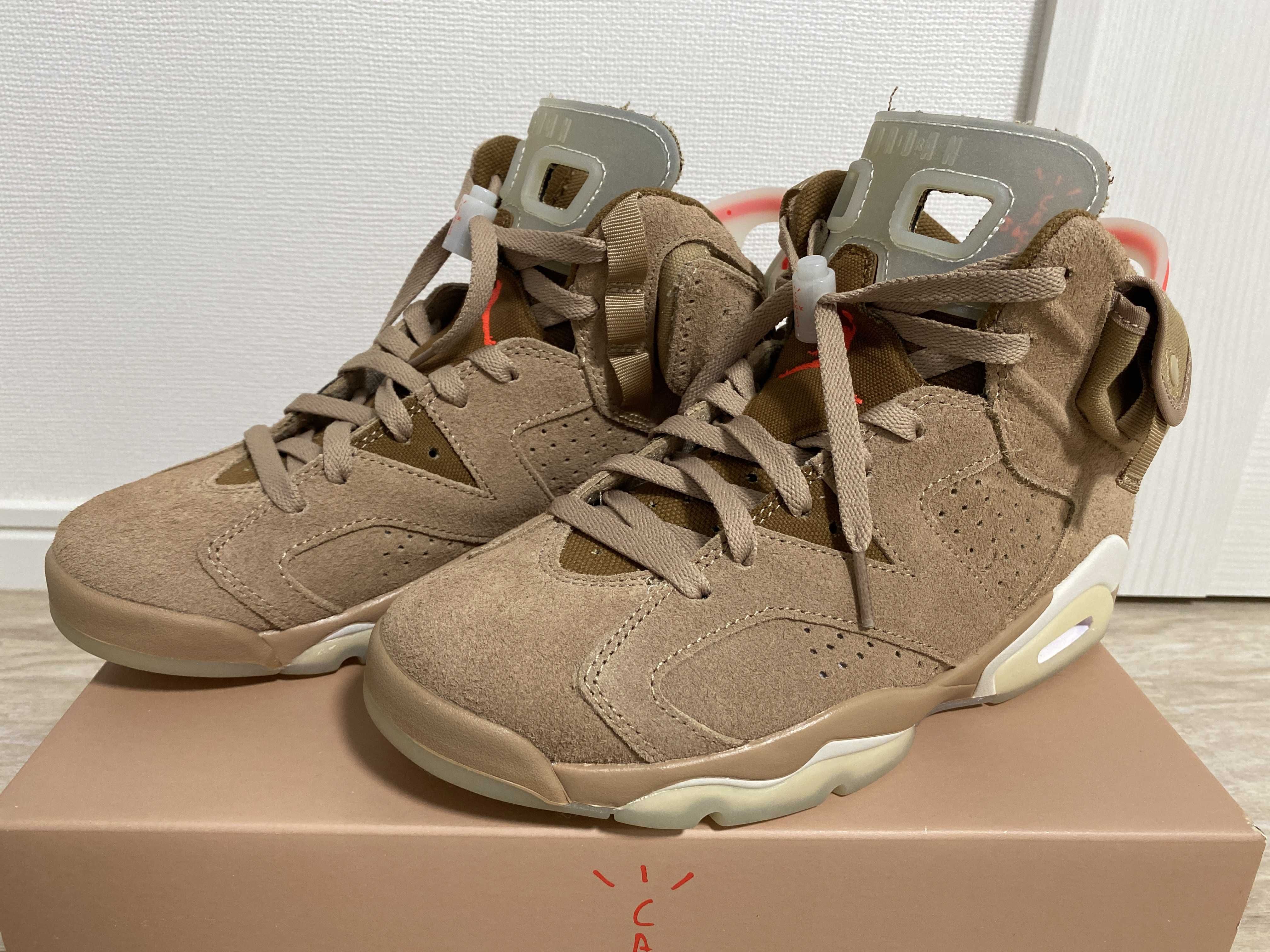 Travis Scott × Nike Air Jordan 6 "British Khaki"