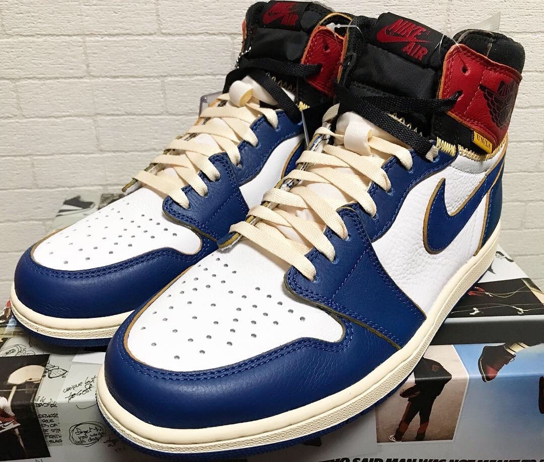 UNION × Nike Air Jordan 1 Retro High OG NRG "Storm Blue/Varsity Red"