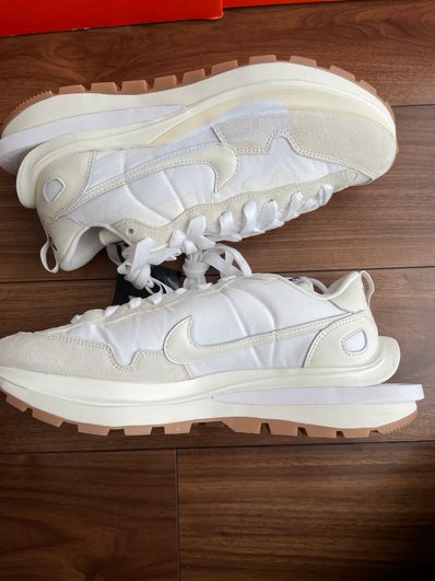 sacai × Nike Vapor Waffle "White Gum"