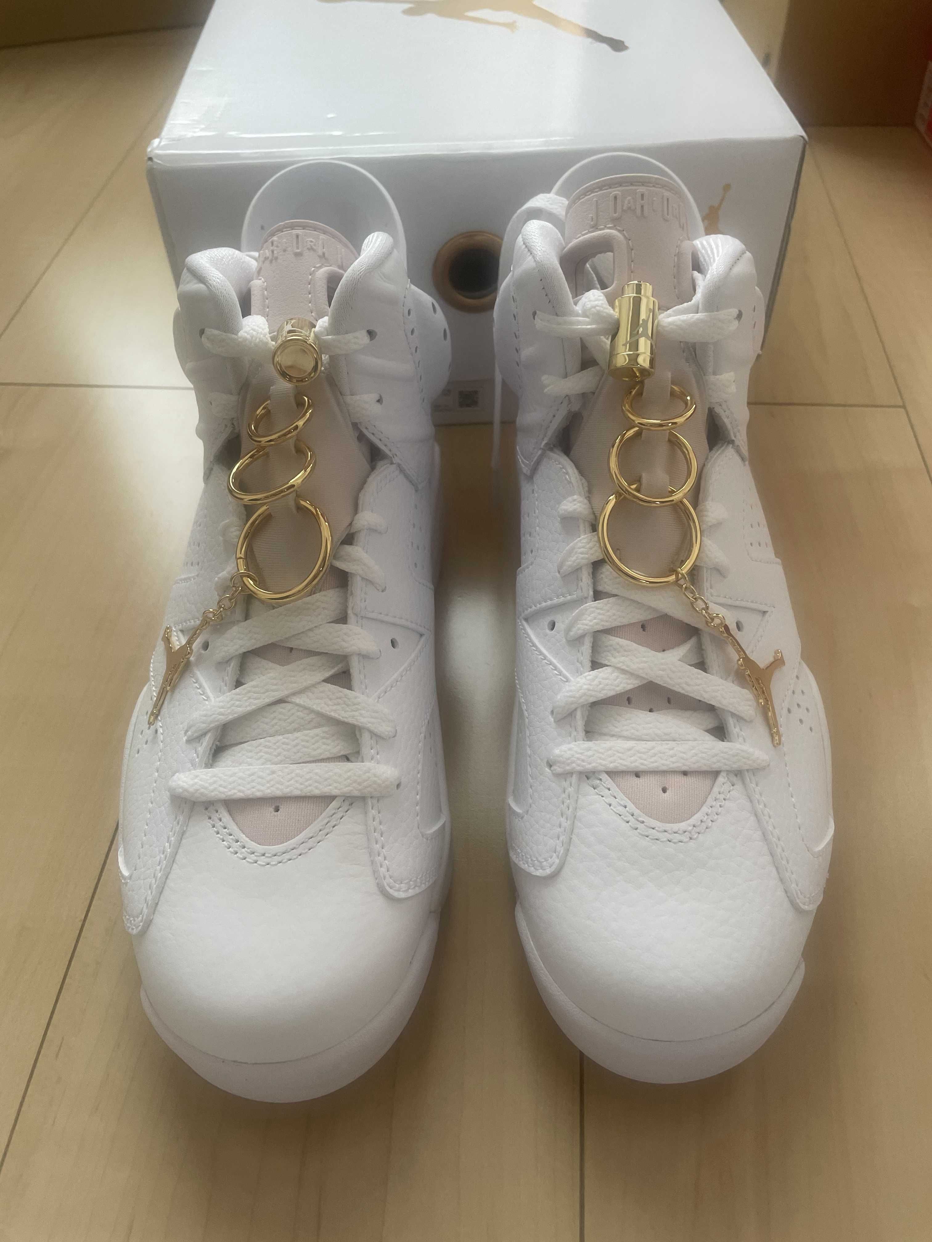 Nike Women's Air Jordan 6 "Gold Hoops"