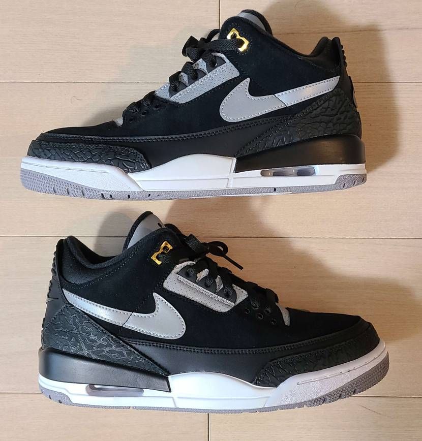 Nike Air Jordan 3 Retro Tinker "Black/Cement Grey"