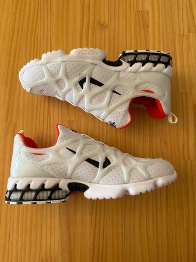 Stussy × Nike Air Zoom Kukini "White/Red"