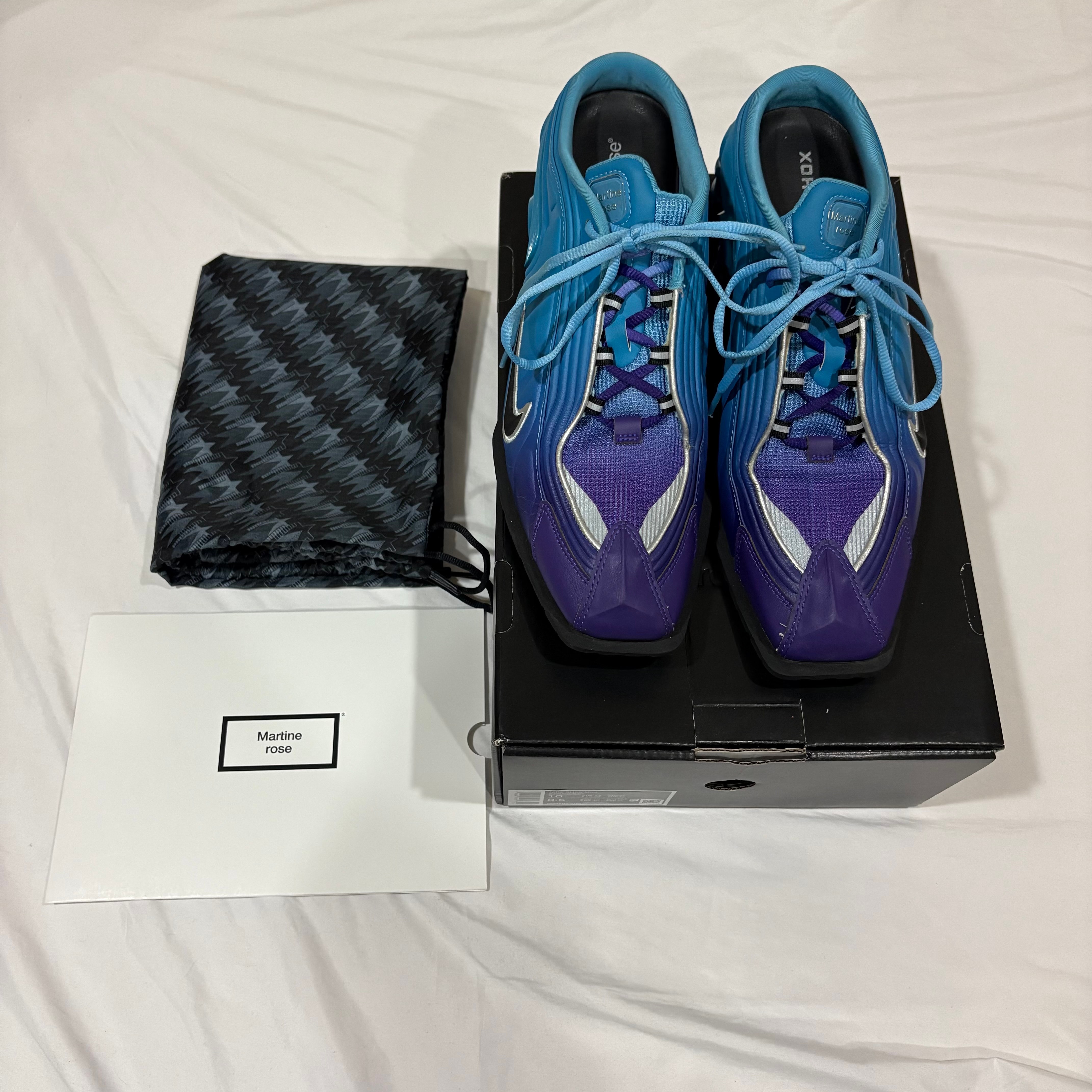 Martine Rose × Nike Women's Shox MR4 "Scuba Blue"