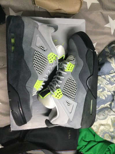 NIKE AIR JORDAN 4 RETRO LE "NEON"