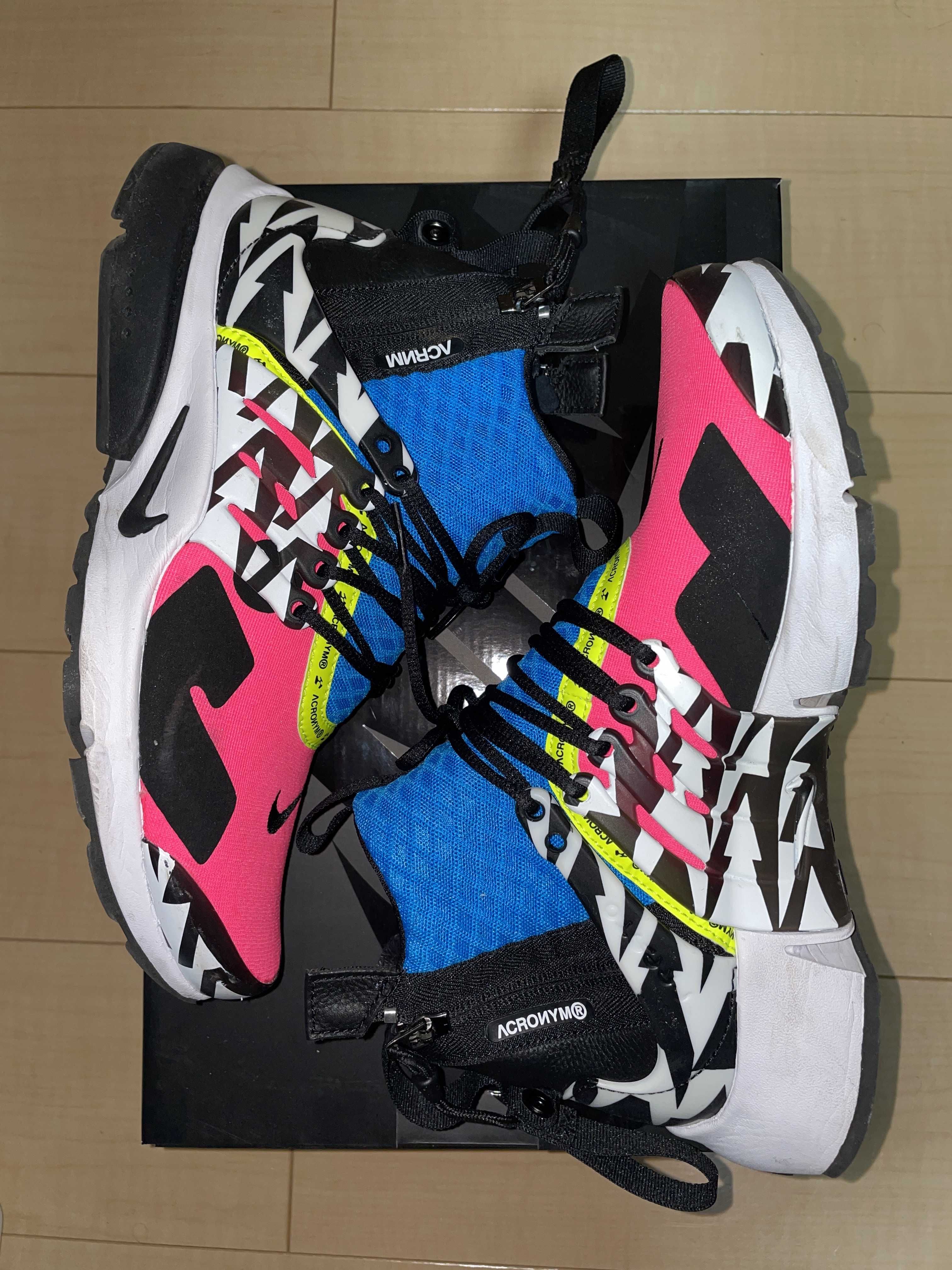 ACRONYM × Nike Air Presto Mid "Hyper Pink"