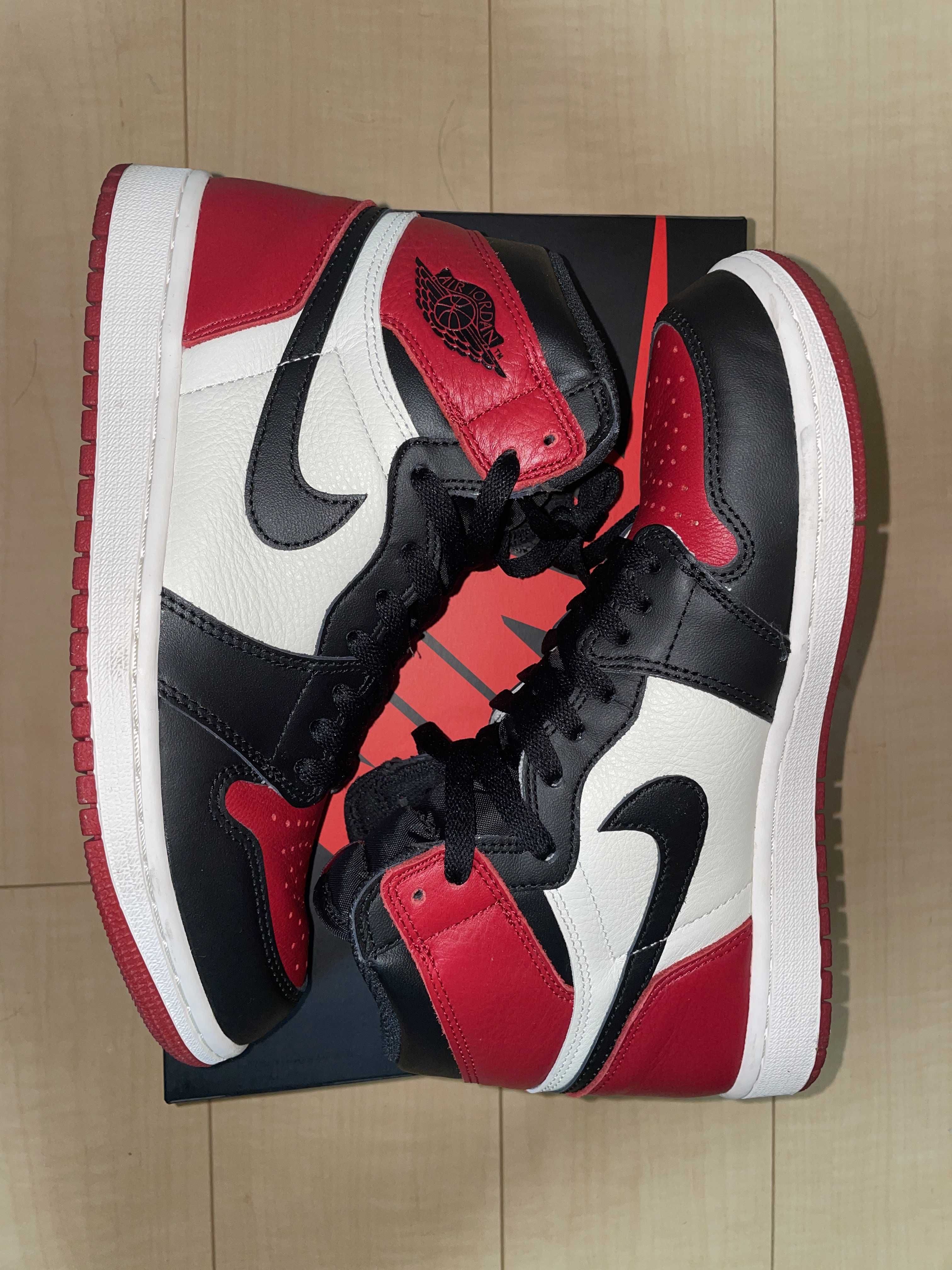 Nike Air Jordan 1 Retro High OG "Bred Toe"