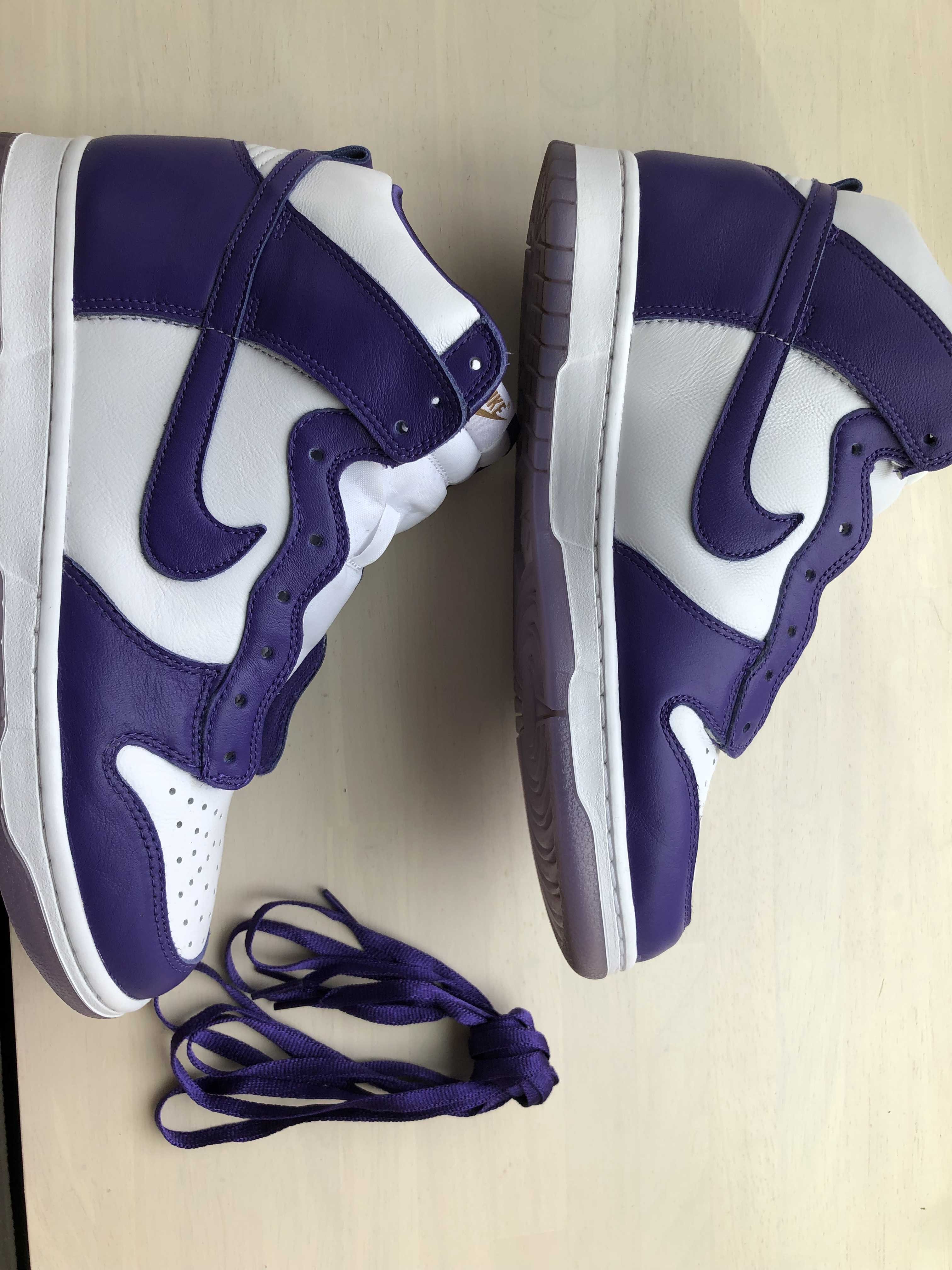 NIKE DUNK HIGH Women's "VARSITY PURPLE"