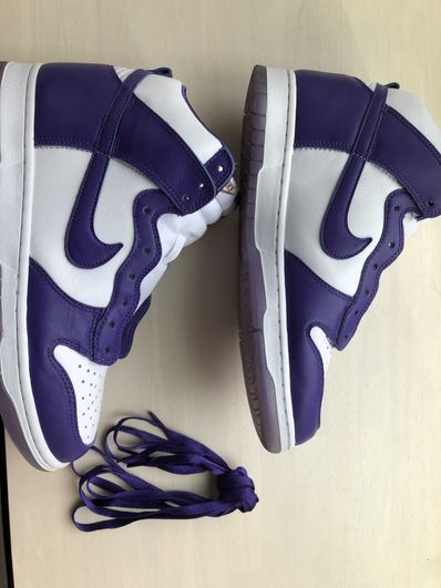 NIKE DUNK HIGH Women's "VARSITY PURPLE"