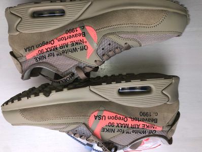 Off-White × Nike Air Max 90 "Desert Ore"