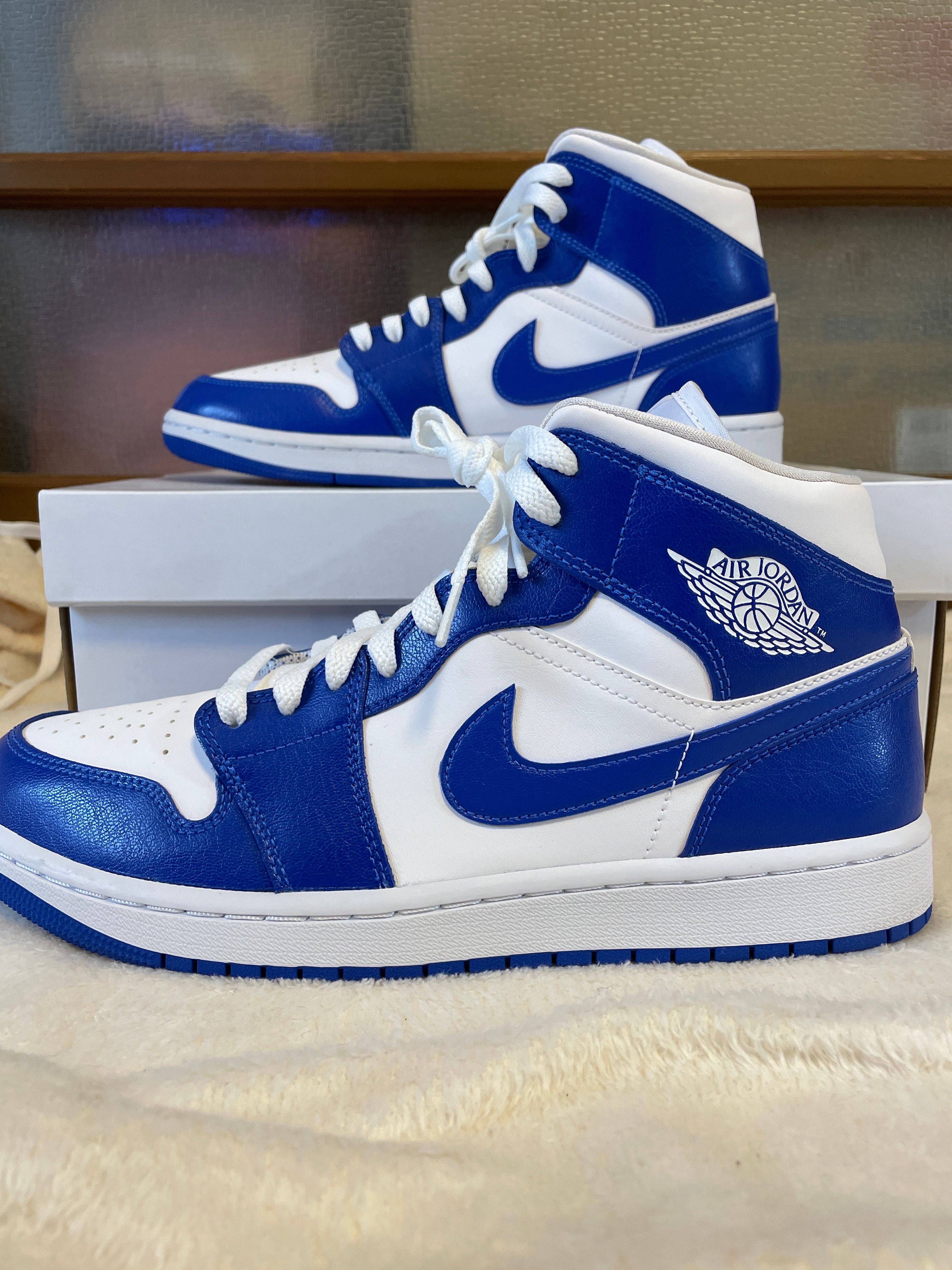 Nike Women's Air Jordan 1 Mid "Kentucky Blue"