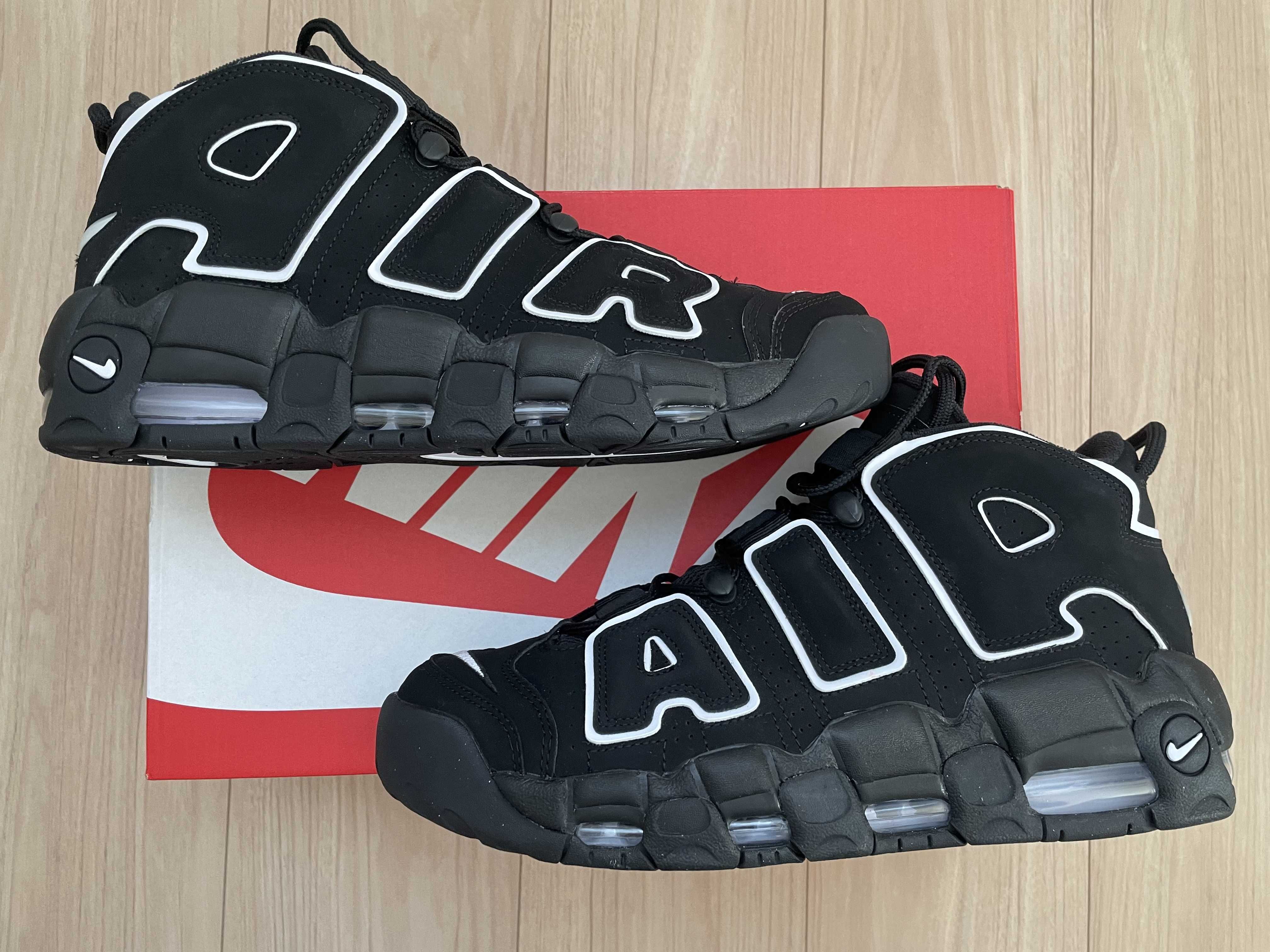 Nike Air More Uptempo "Black/White"(2020)