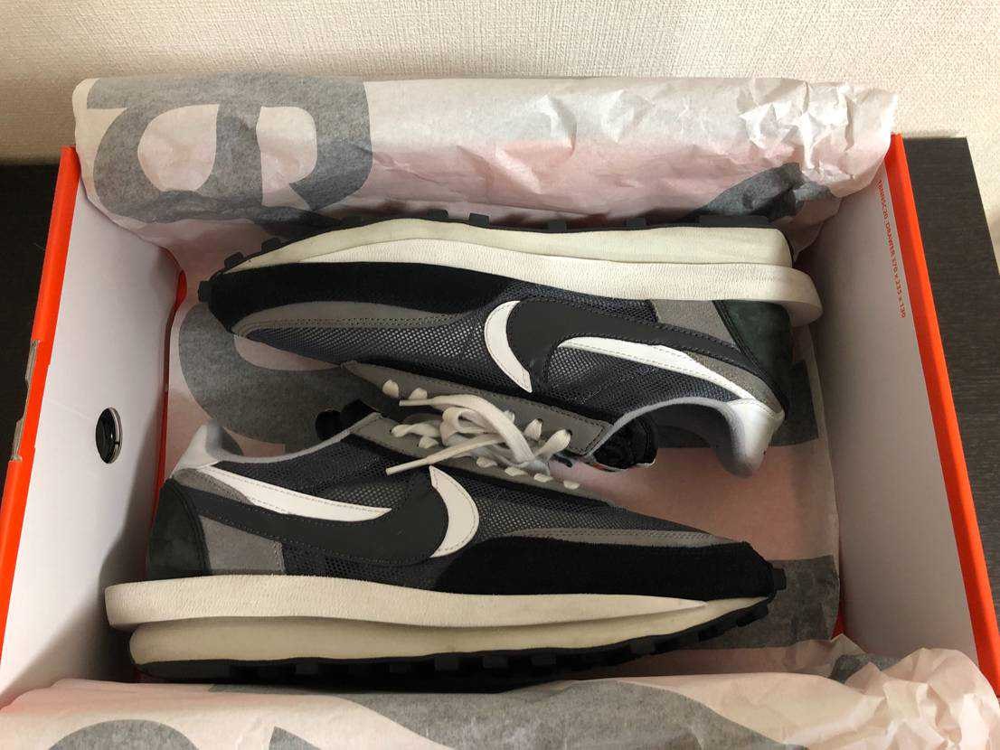 sacai × Nike LD Waffle "Black"